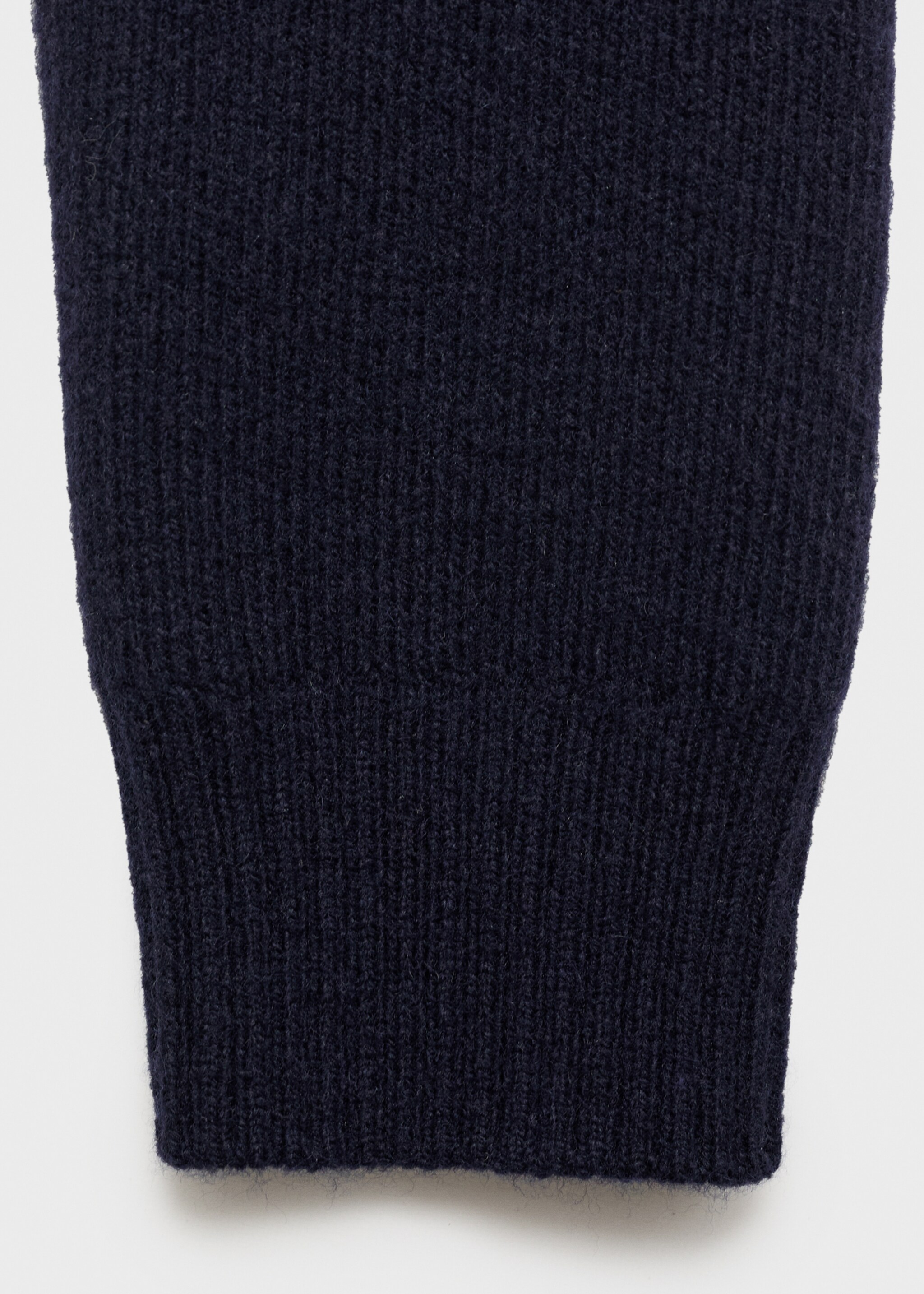 Double-breasted wool jacket - Details of the article 0, Dark Navy. Ref: 87060424-00.