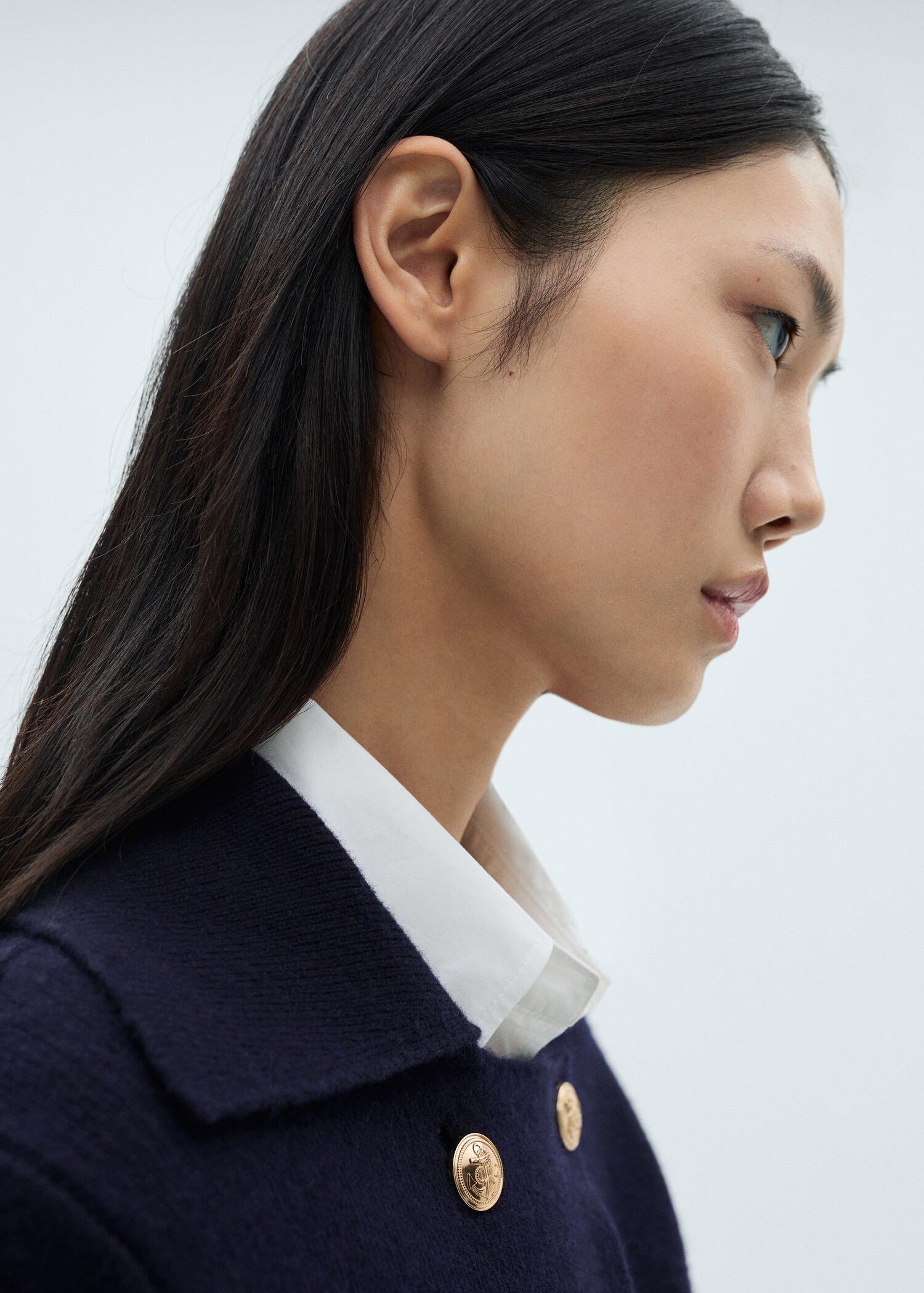 Double-breasted wool jacket - Details of the article 6