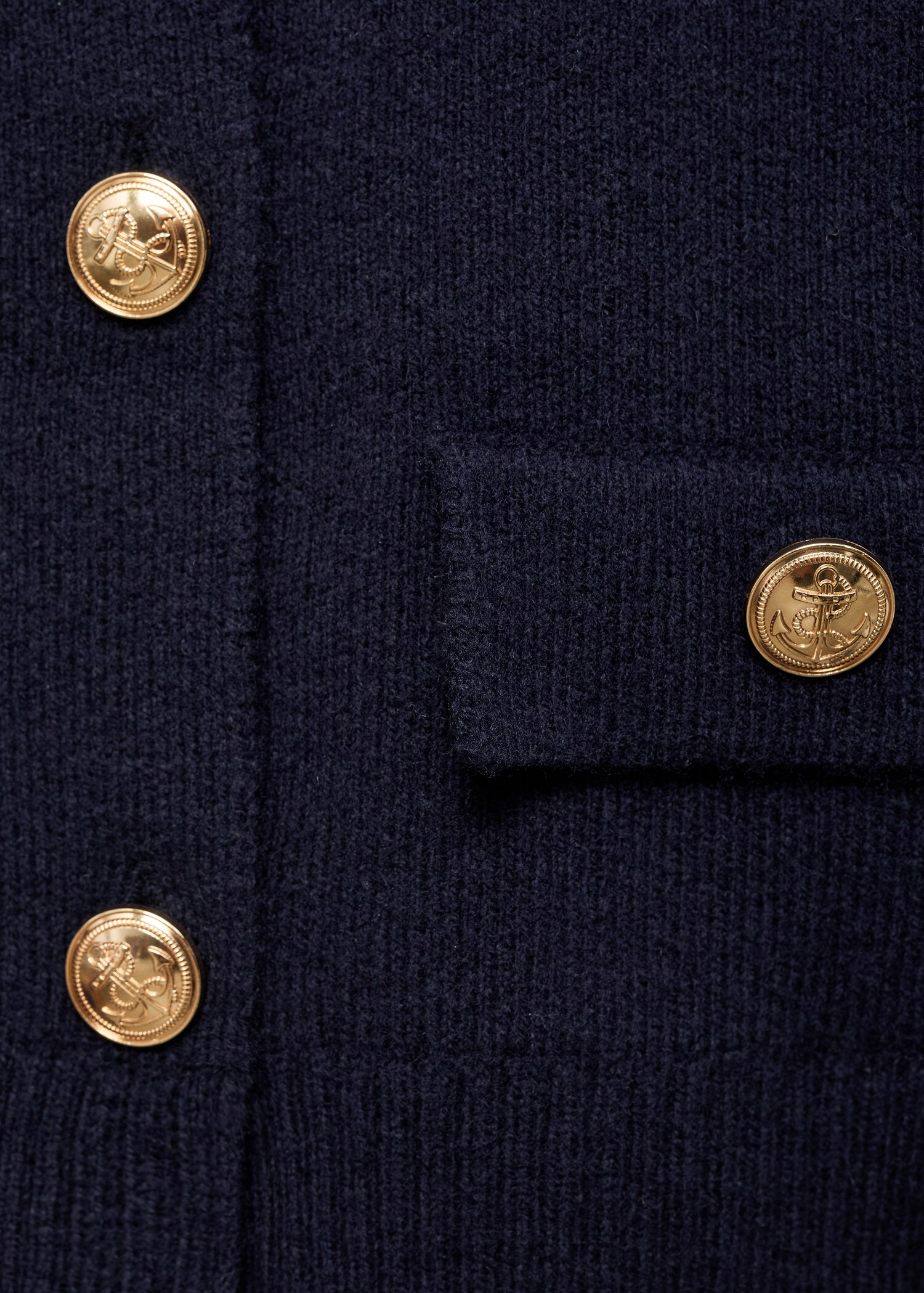 Double-breasted wool jacket - Details of the article 8