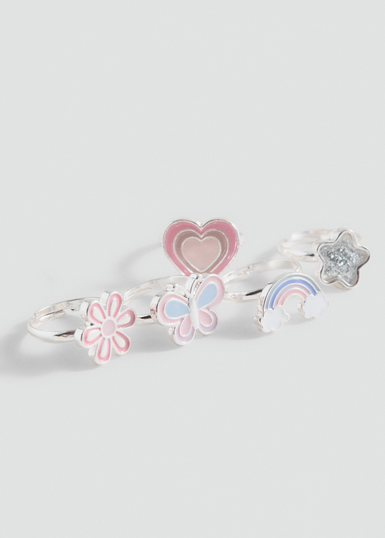 Pack of 5 combined rings - Details of the article 1