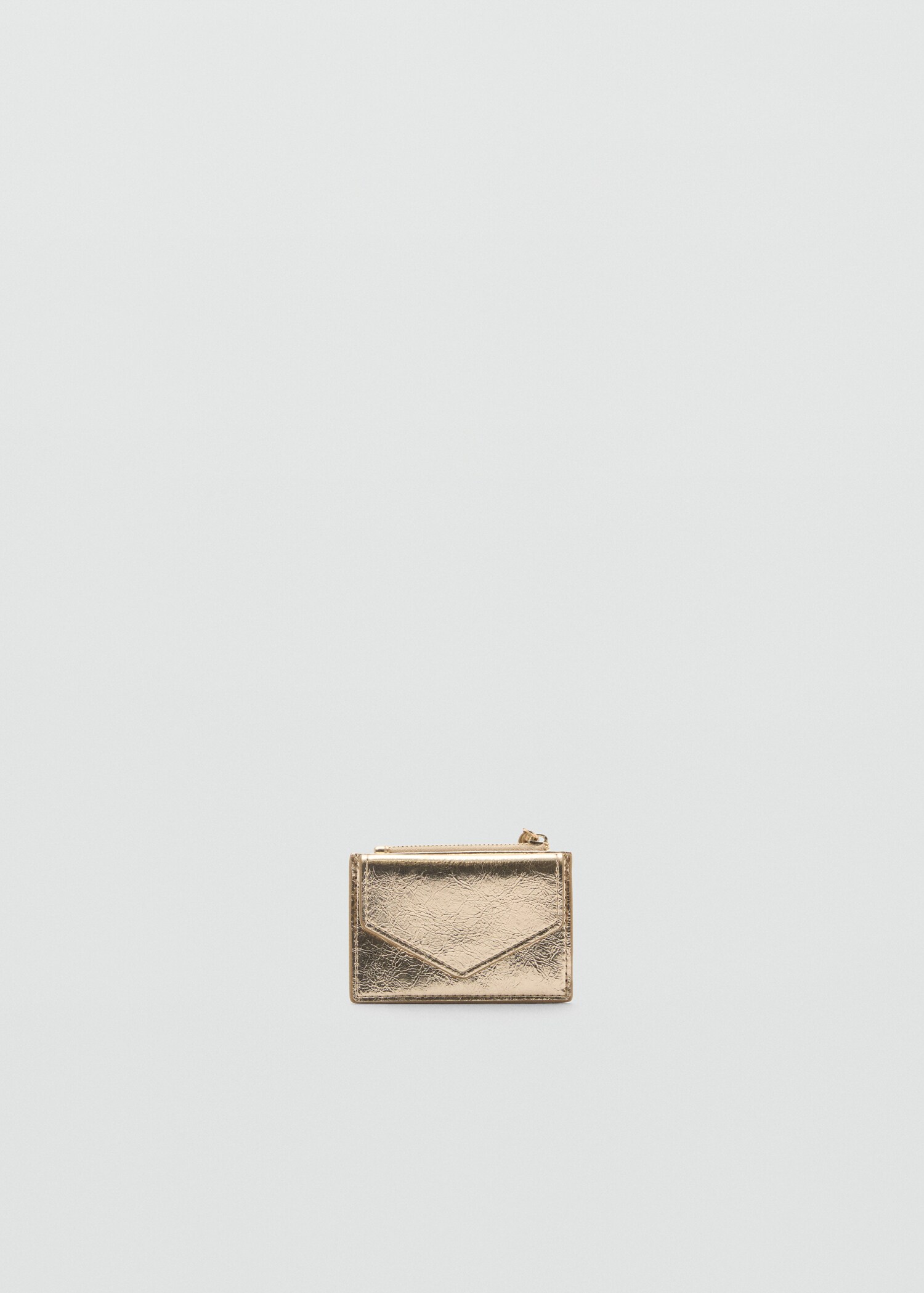 Metallic purse with ball detail - Medium plane