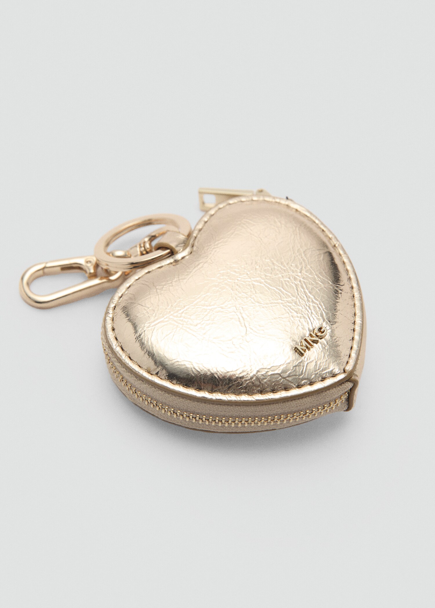 Padded heart keychain - Medium plane