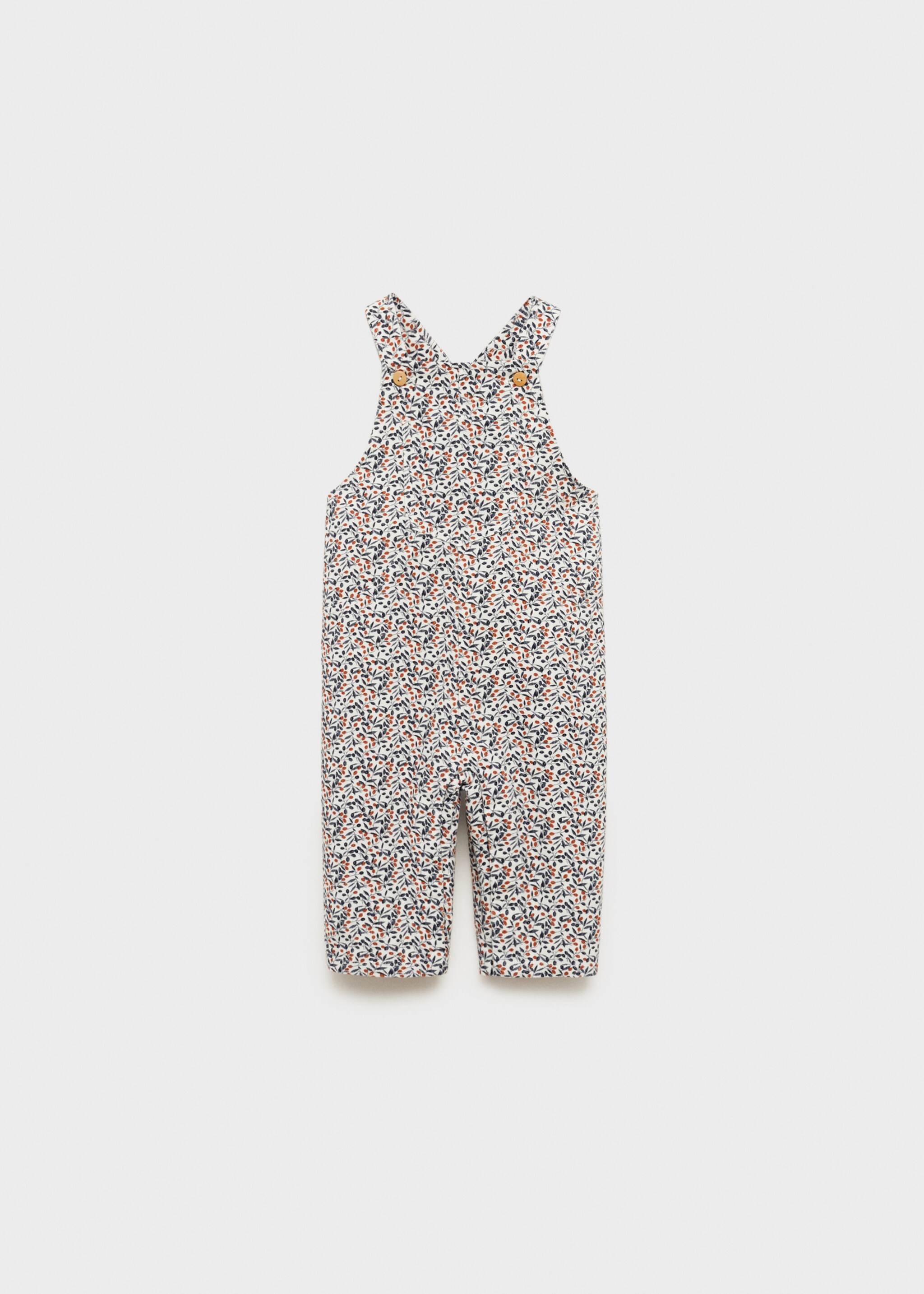 Soft long dungarees - Article without model, Off White. Ref: 87060440-00.