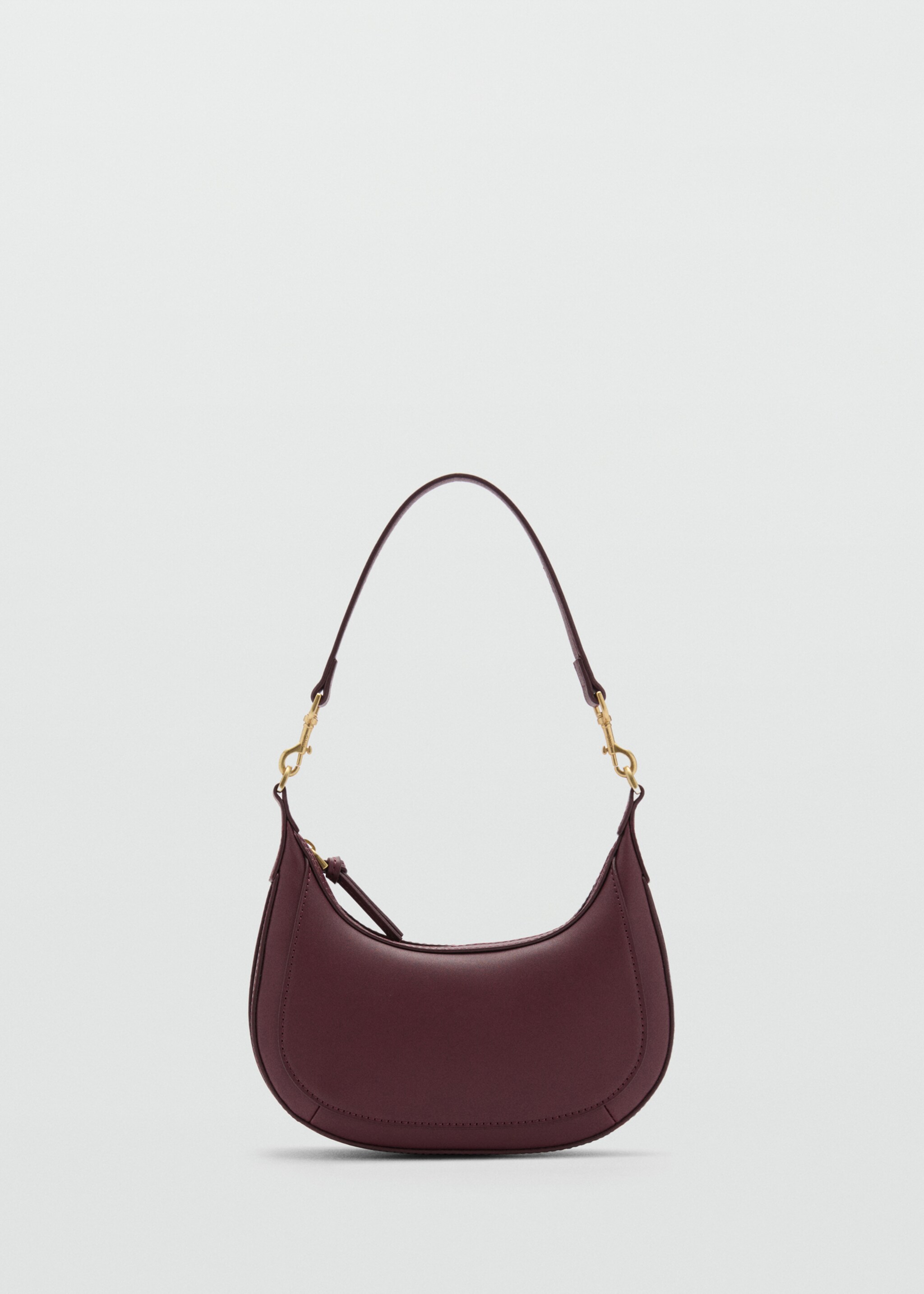 Mini oval crossbody bag - Article without model, Burgundy. Ref: 87060443-00.