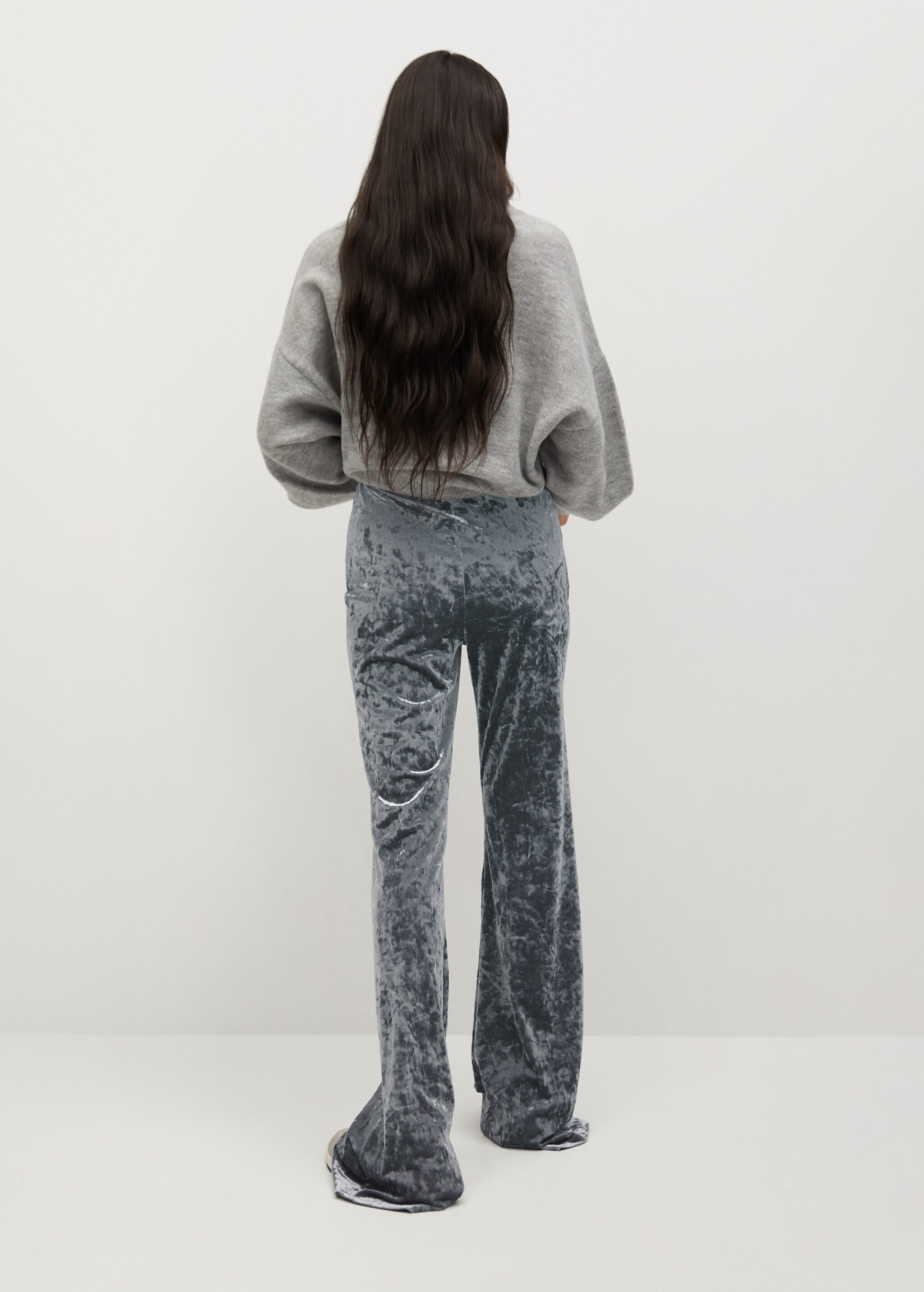 Pantalón terciopelo acampanado - Reverso del artículo