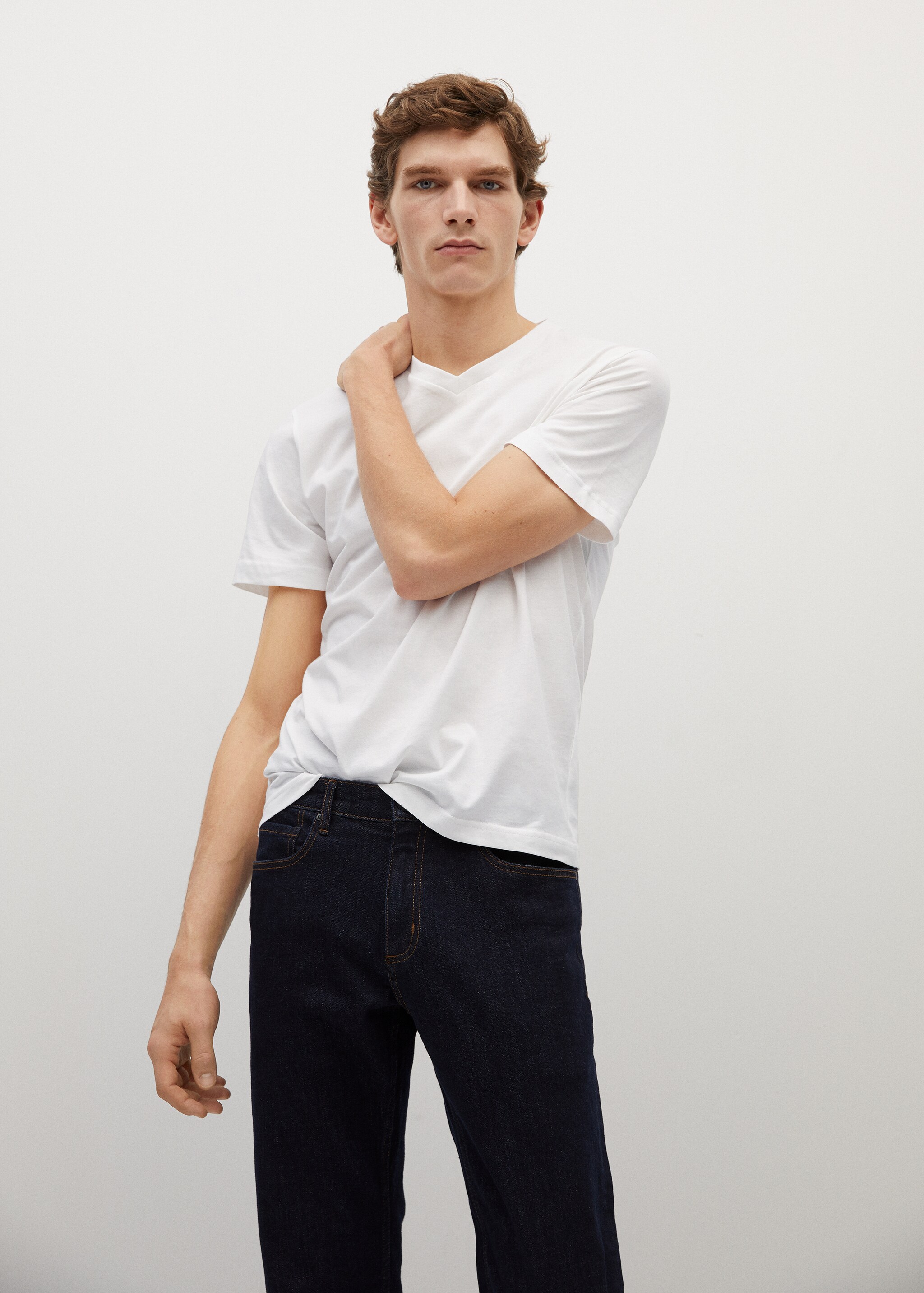 Sustainable cotton t-shirt - Medium plane