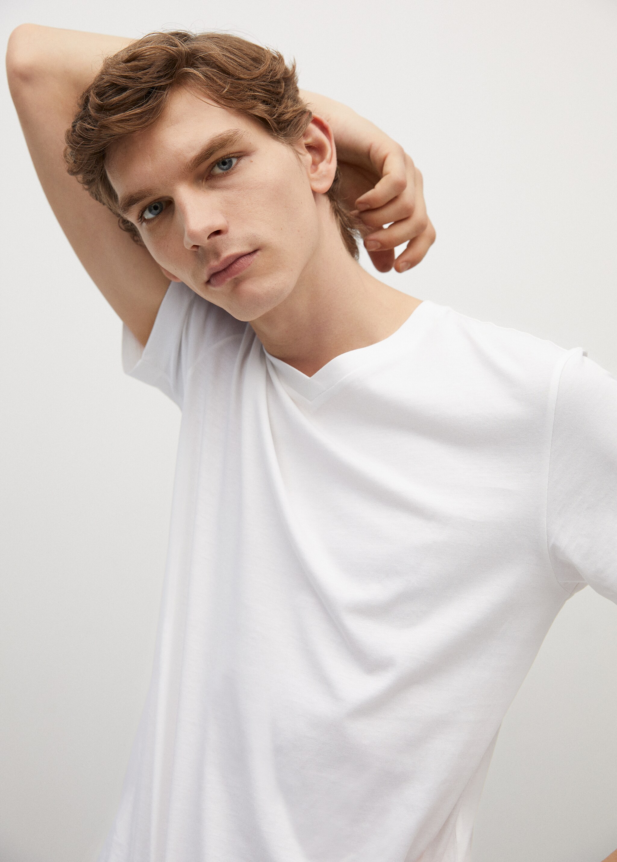 Sustainable cotton t-shirt - Details of the article 1