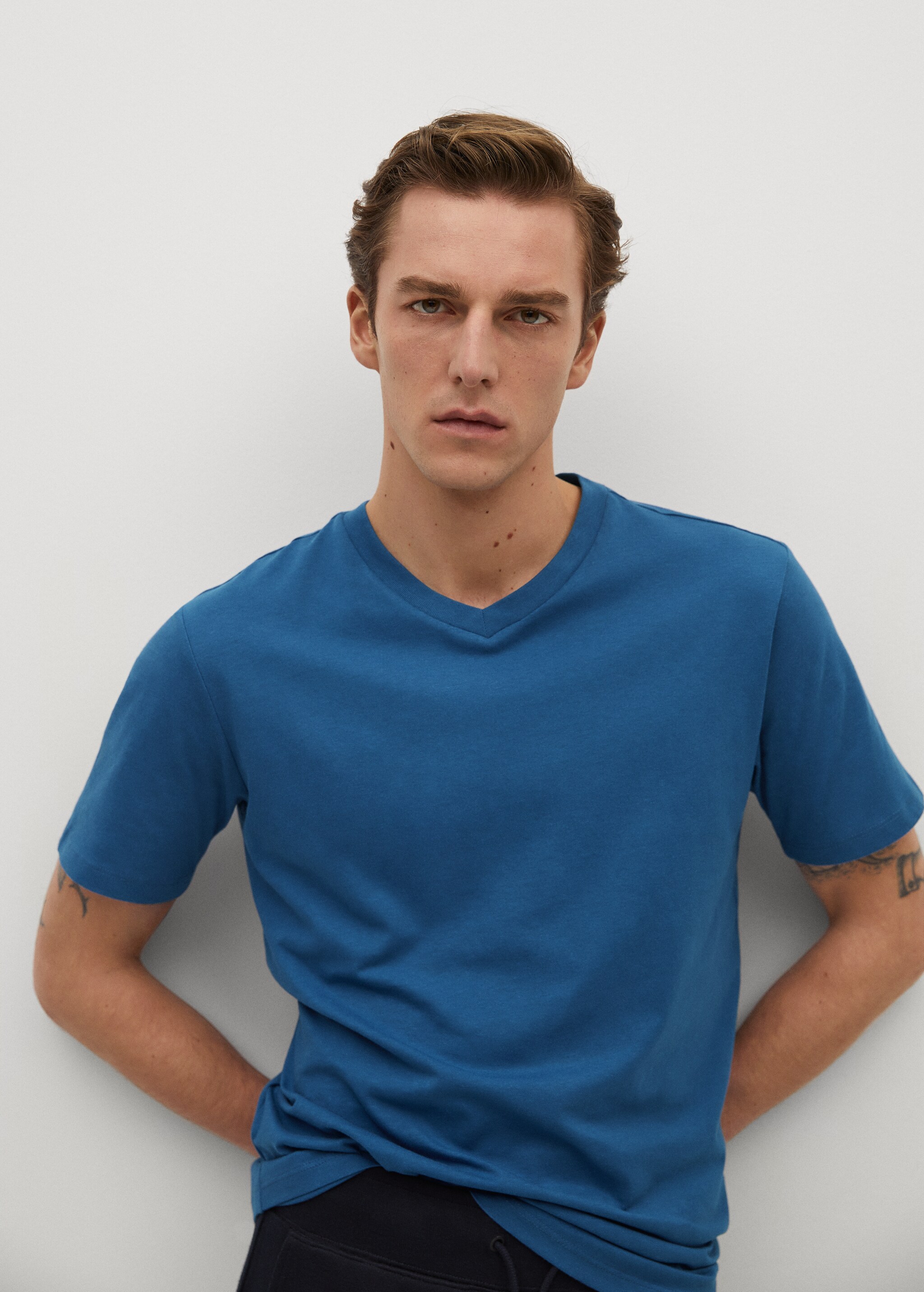 Sustainable cotton t-shirt - Details of the article 2