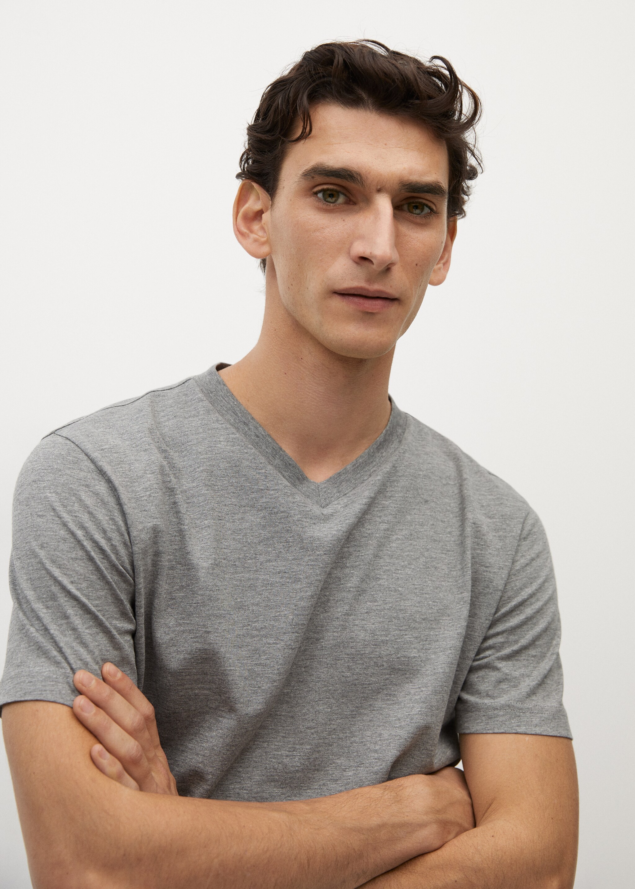 Sustainable cotton t-shirt - Details of the article 1