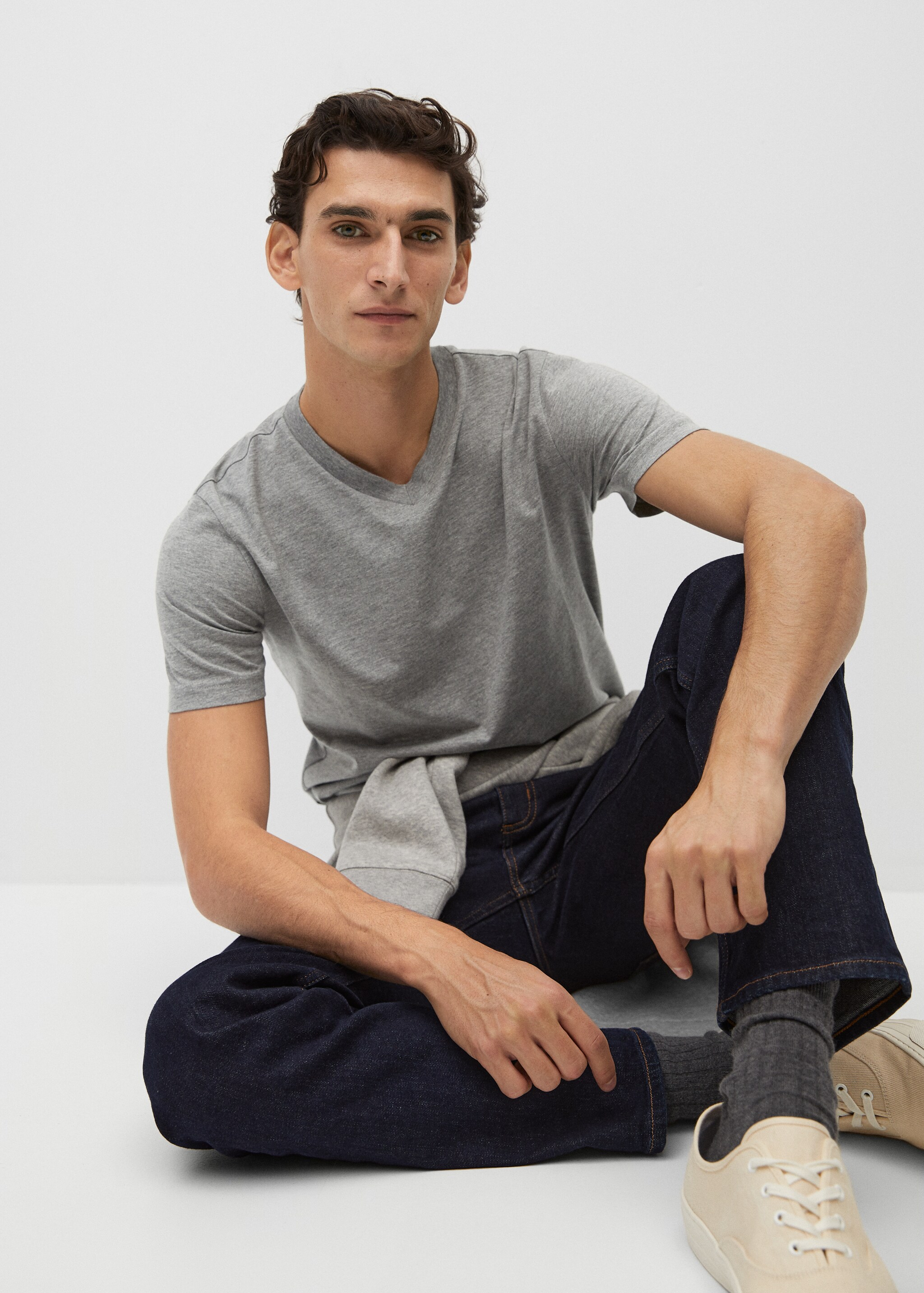 Sustainable cotton t-shirt - Details of the article 2