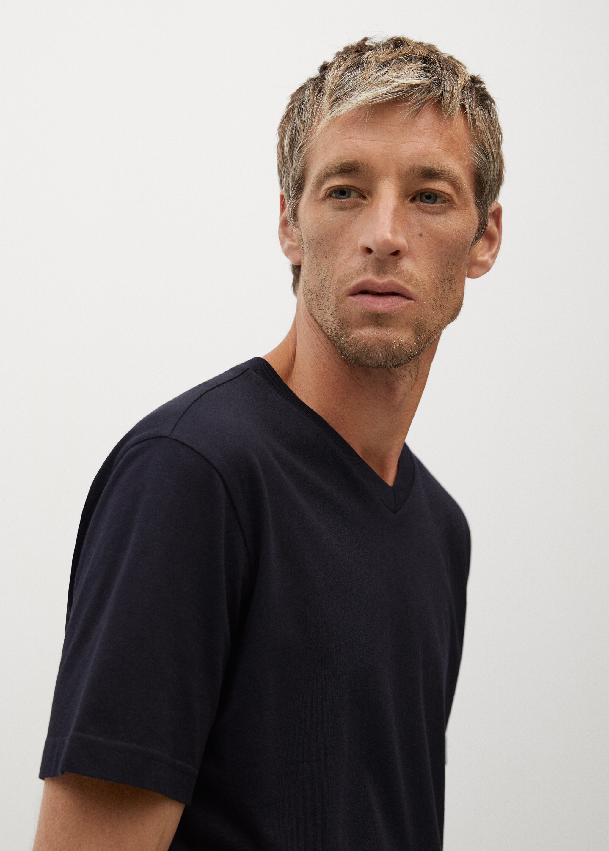 Sustainable cotton t-shirt - Details of the article 1