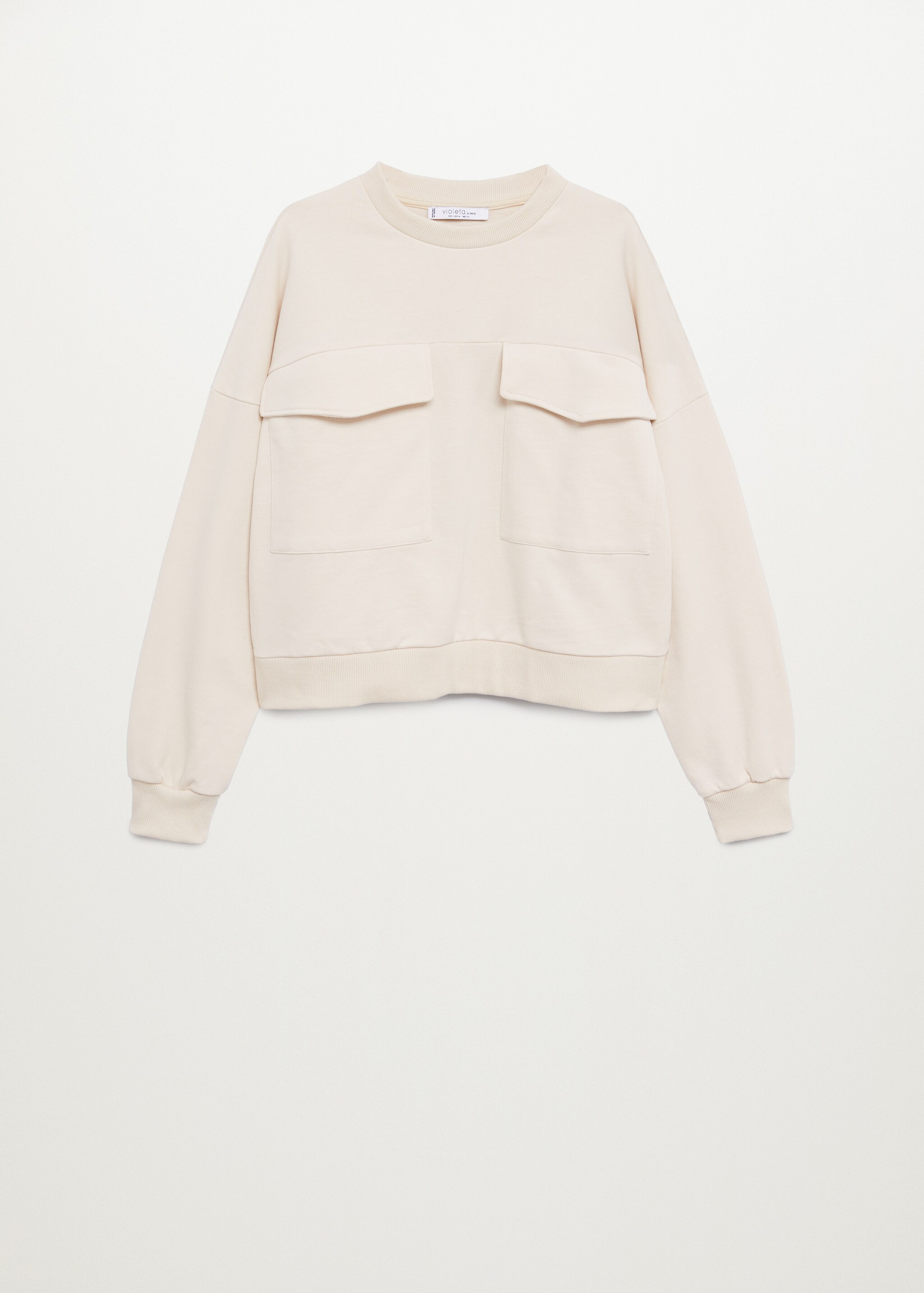 Sudadera algodón bolsillos - Artículo sin modelo