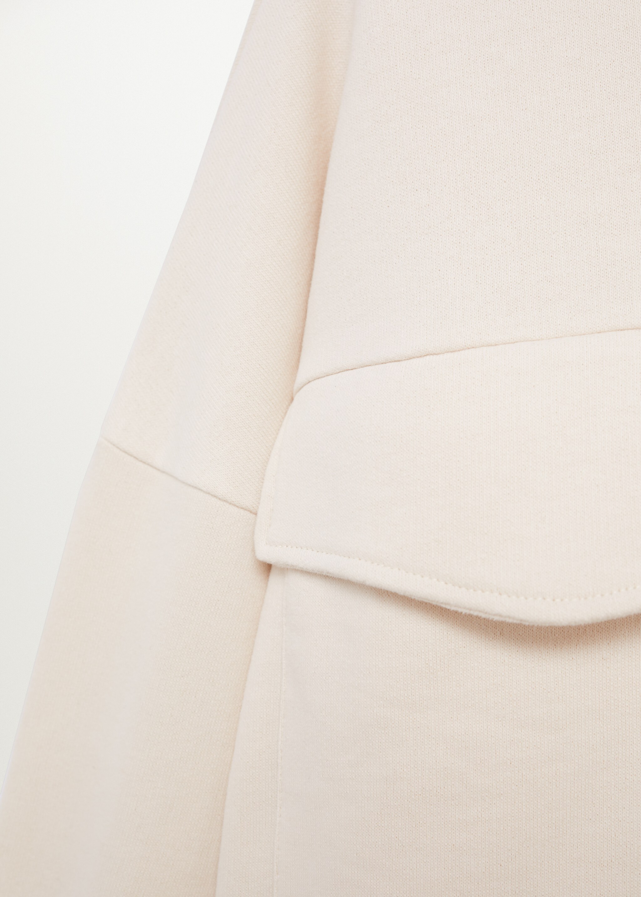 Sudadera algodón bolsillos - Detalle del artículo 8