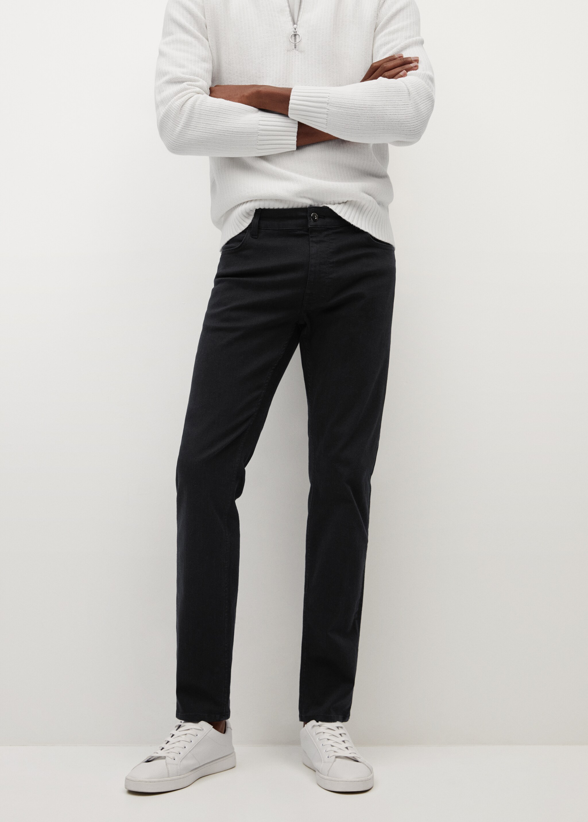 Jeans Patrick slim fit Ultra Soft Touch - Plano medio