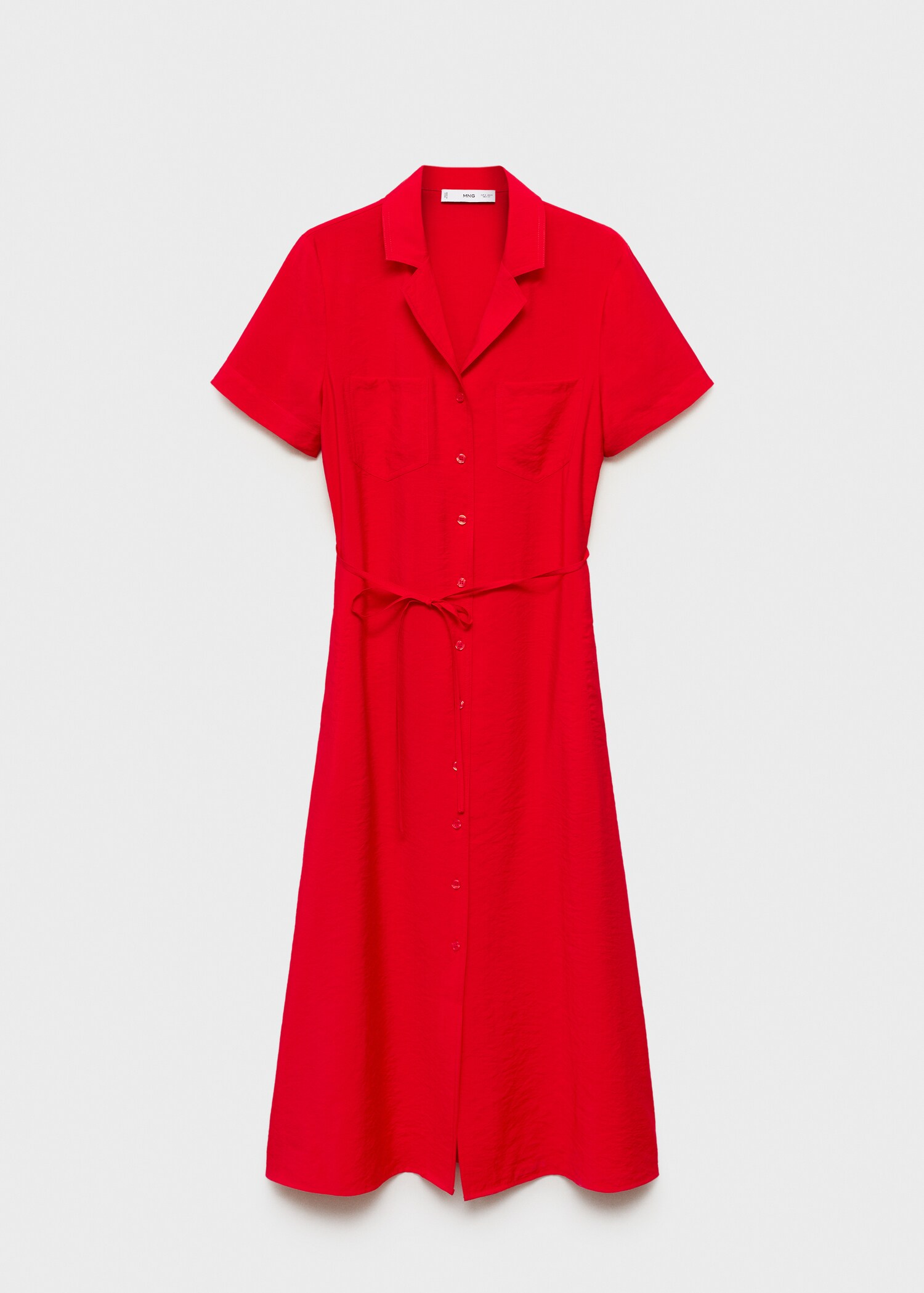 Pockets shirt dress - Article without model