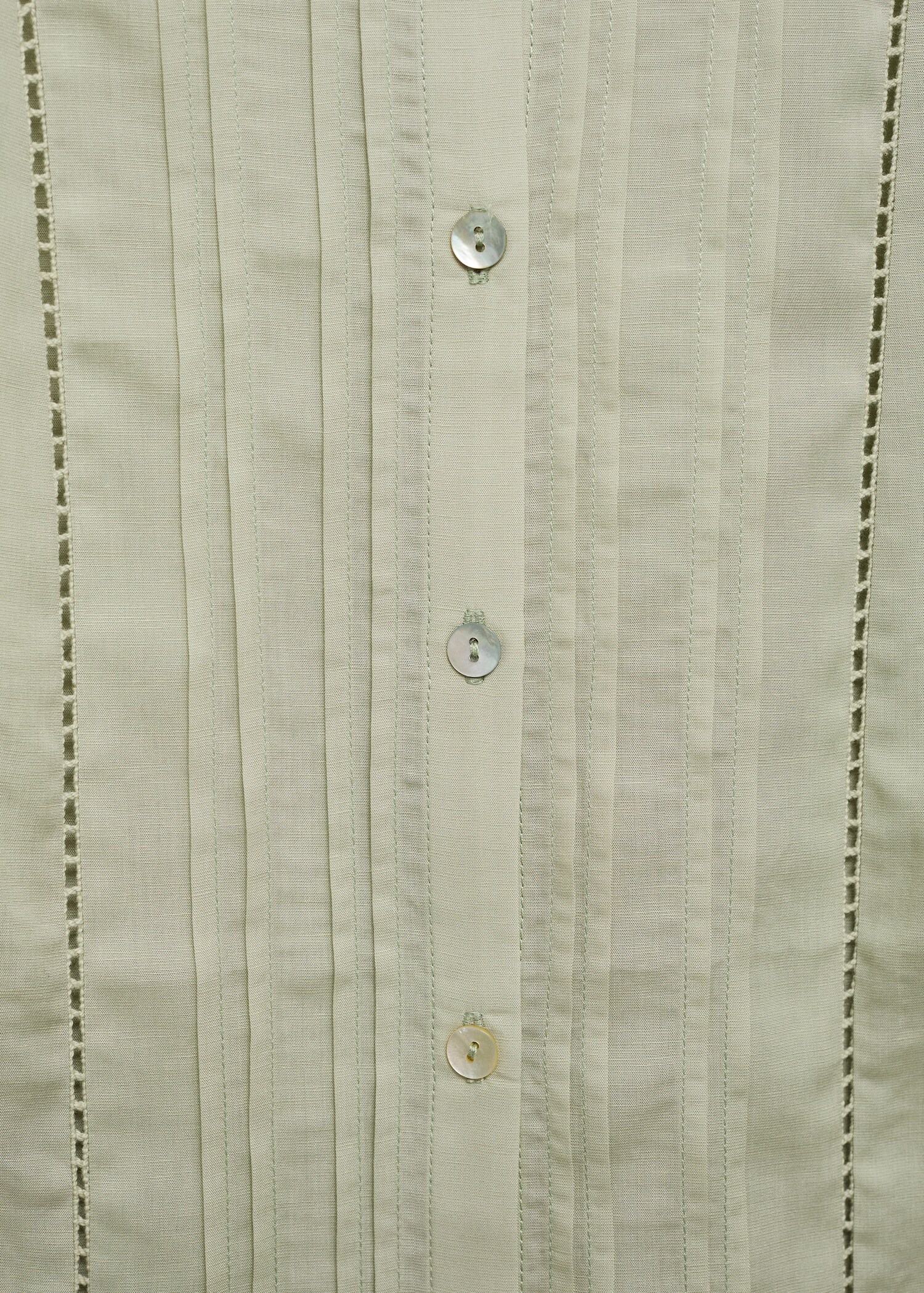 Lyocell blouse with openwork details - Details of the article 8