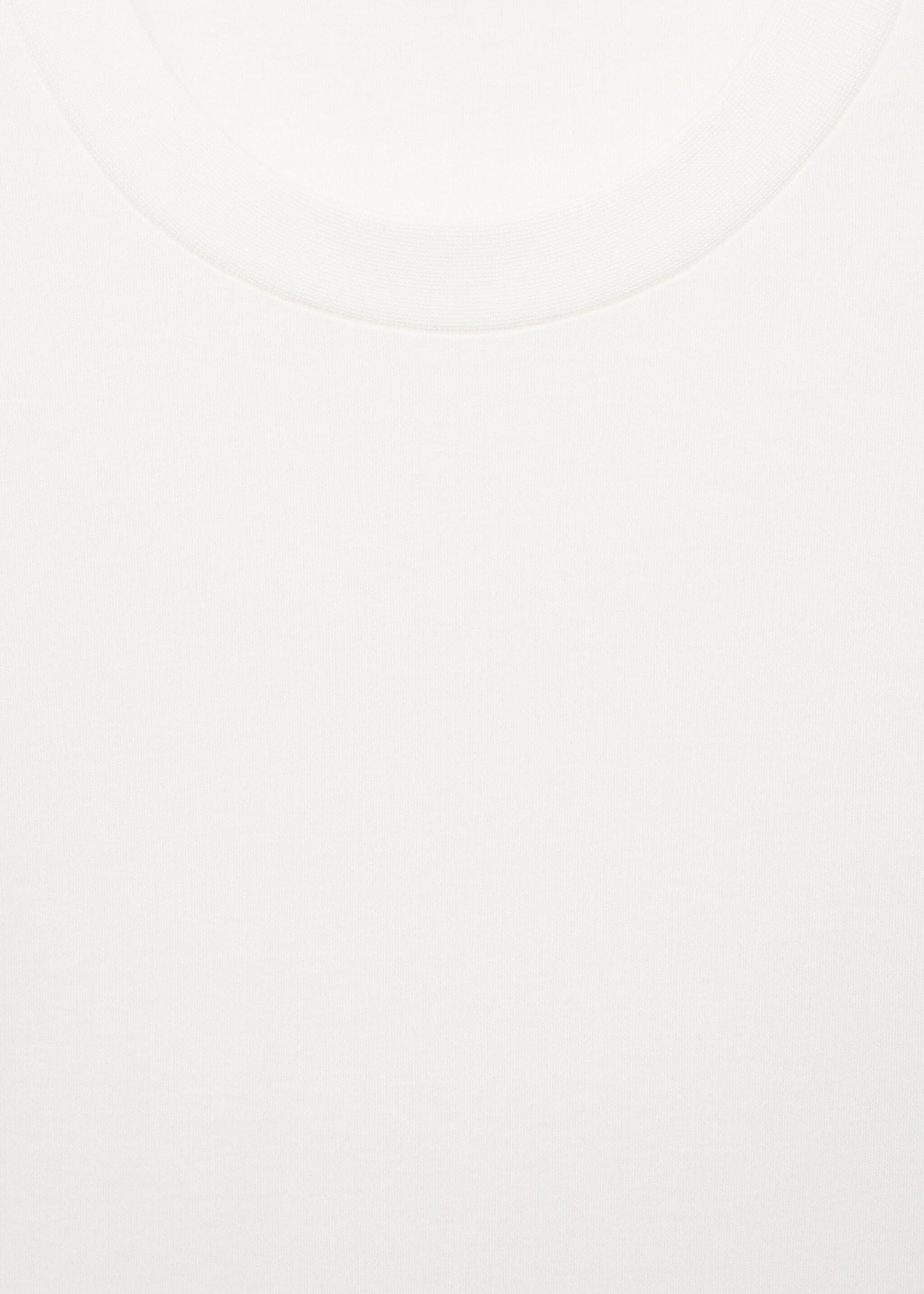 Camiseta manga larga regular fit - Detalle del artículo 8, Blanco. Ref: 87060600-00.