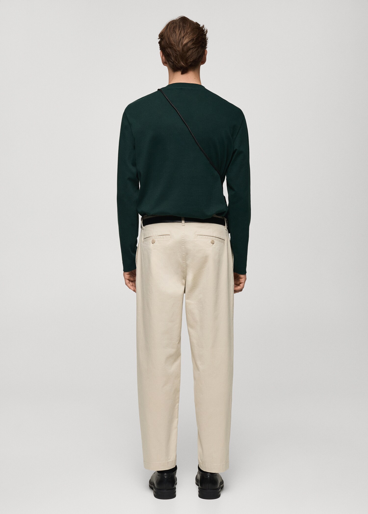 Camiseta manga larga regular fit - Reverso del artículo