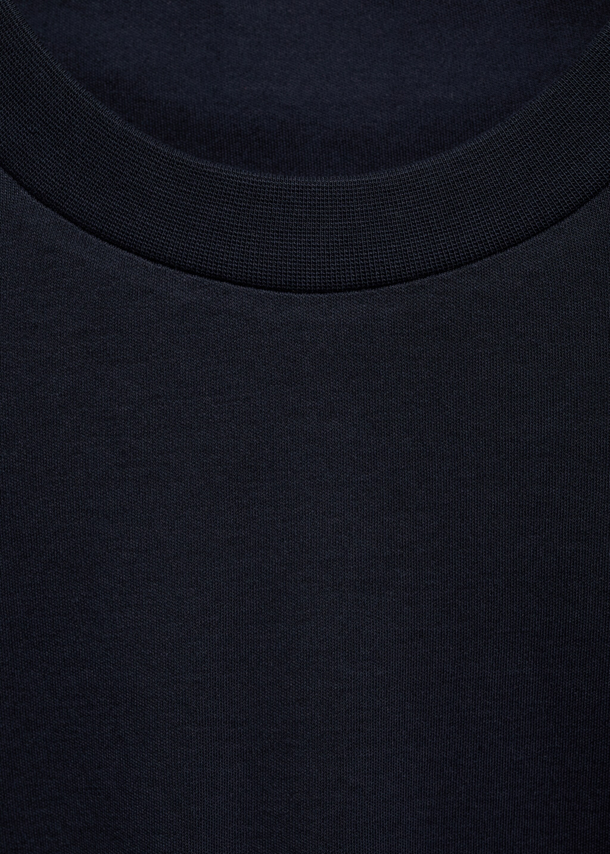 Camiseta manga larga regular fit - Detalle del artículo 8, Azul marino oscuro. Ref: 87060600-00.