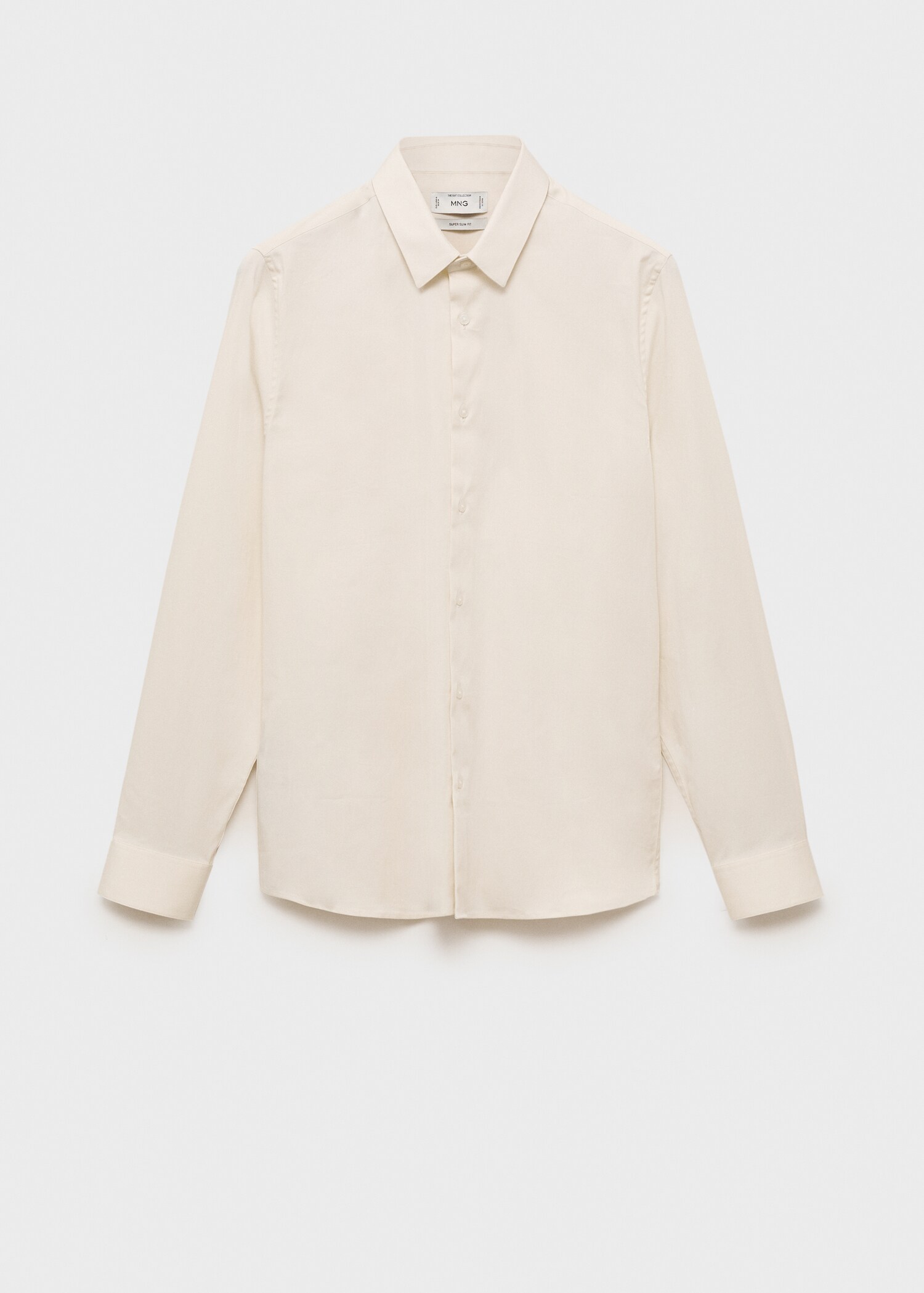 Camisa traje super slim fit algodón stretch - Artículo sin modelo