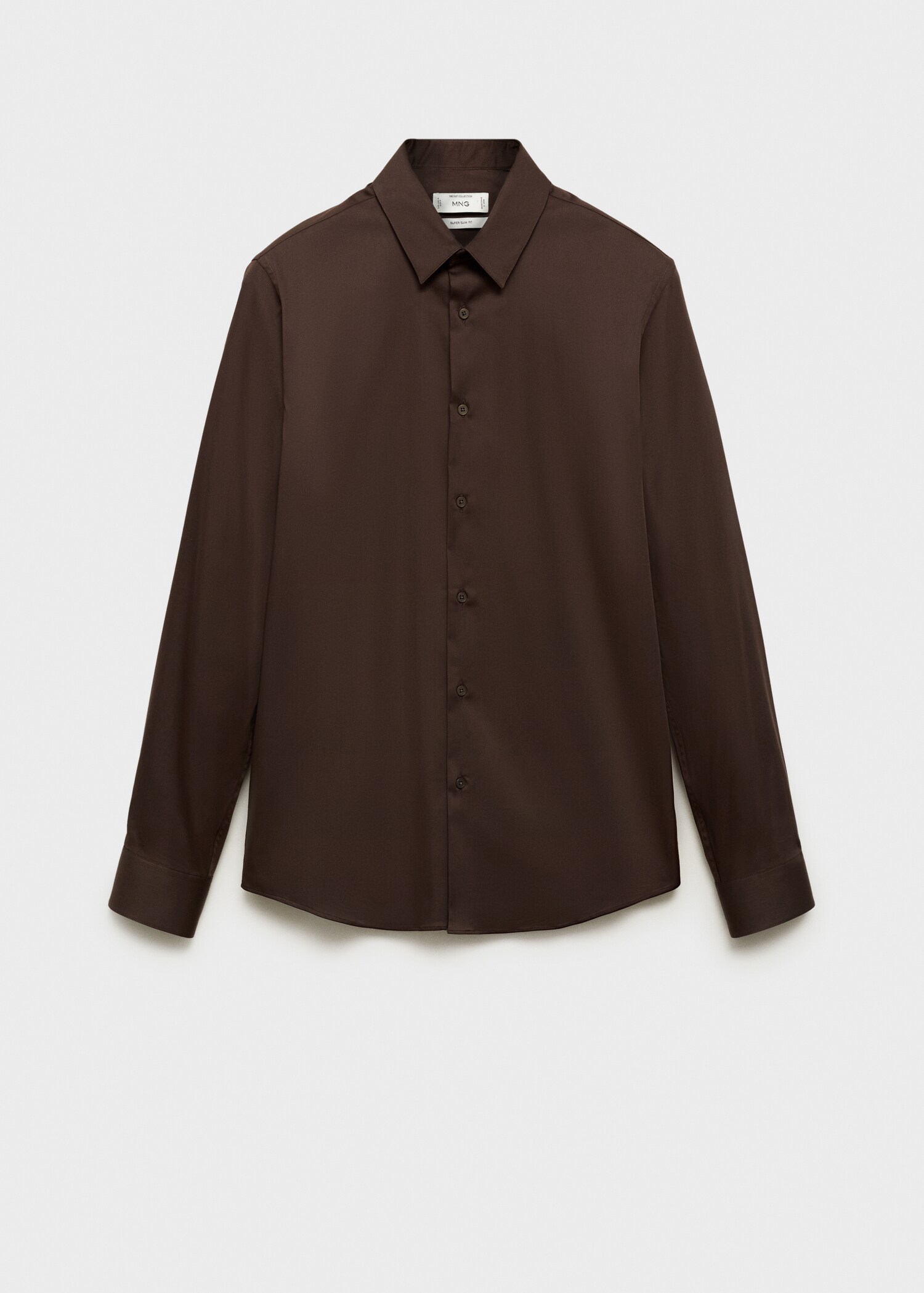 Camisa traje super slim fit algodón stretch - Artículo sin modelo