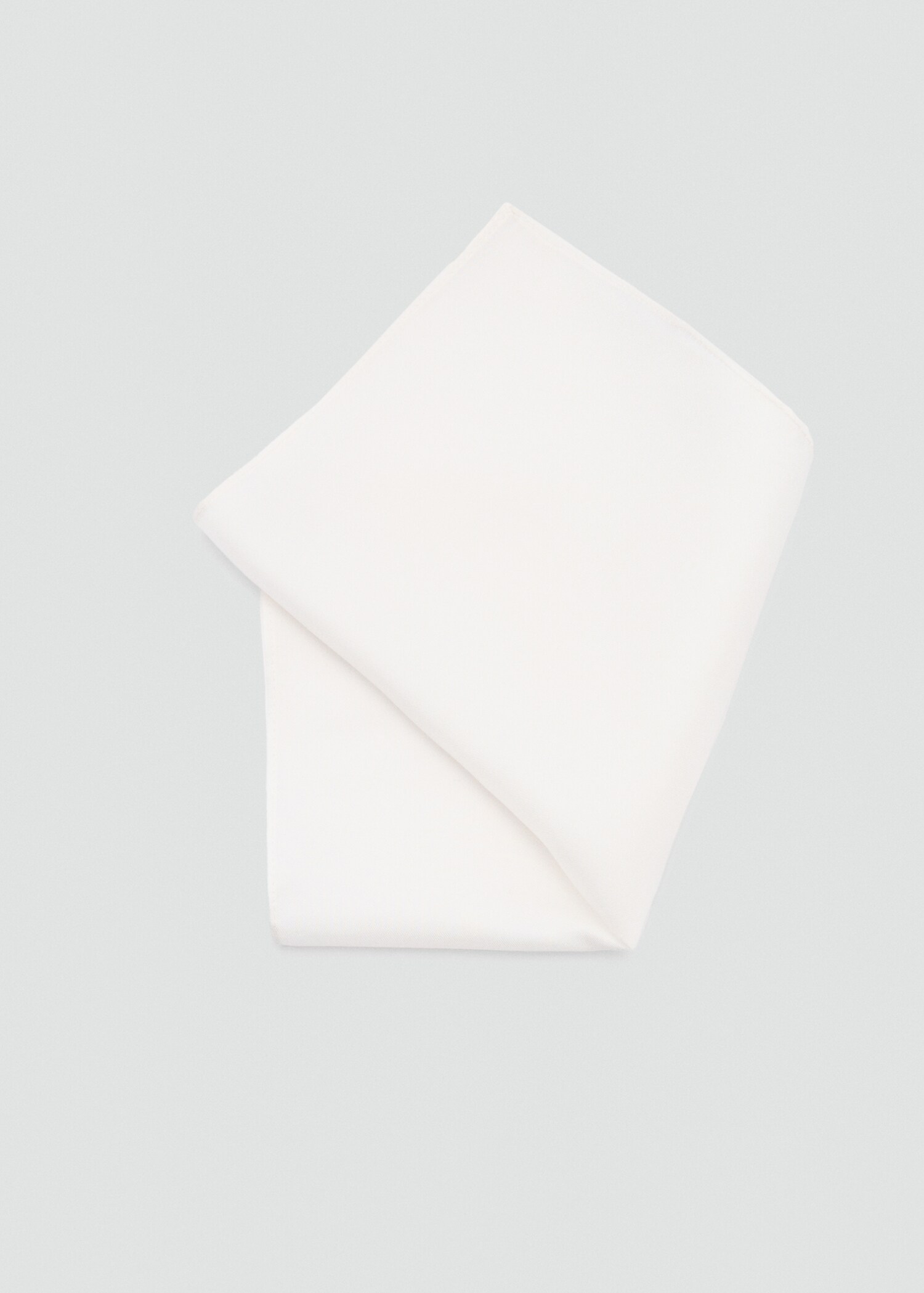 Lenço de bolso de 100% seda - Plano médio