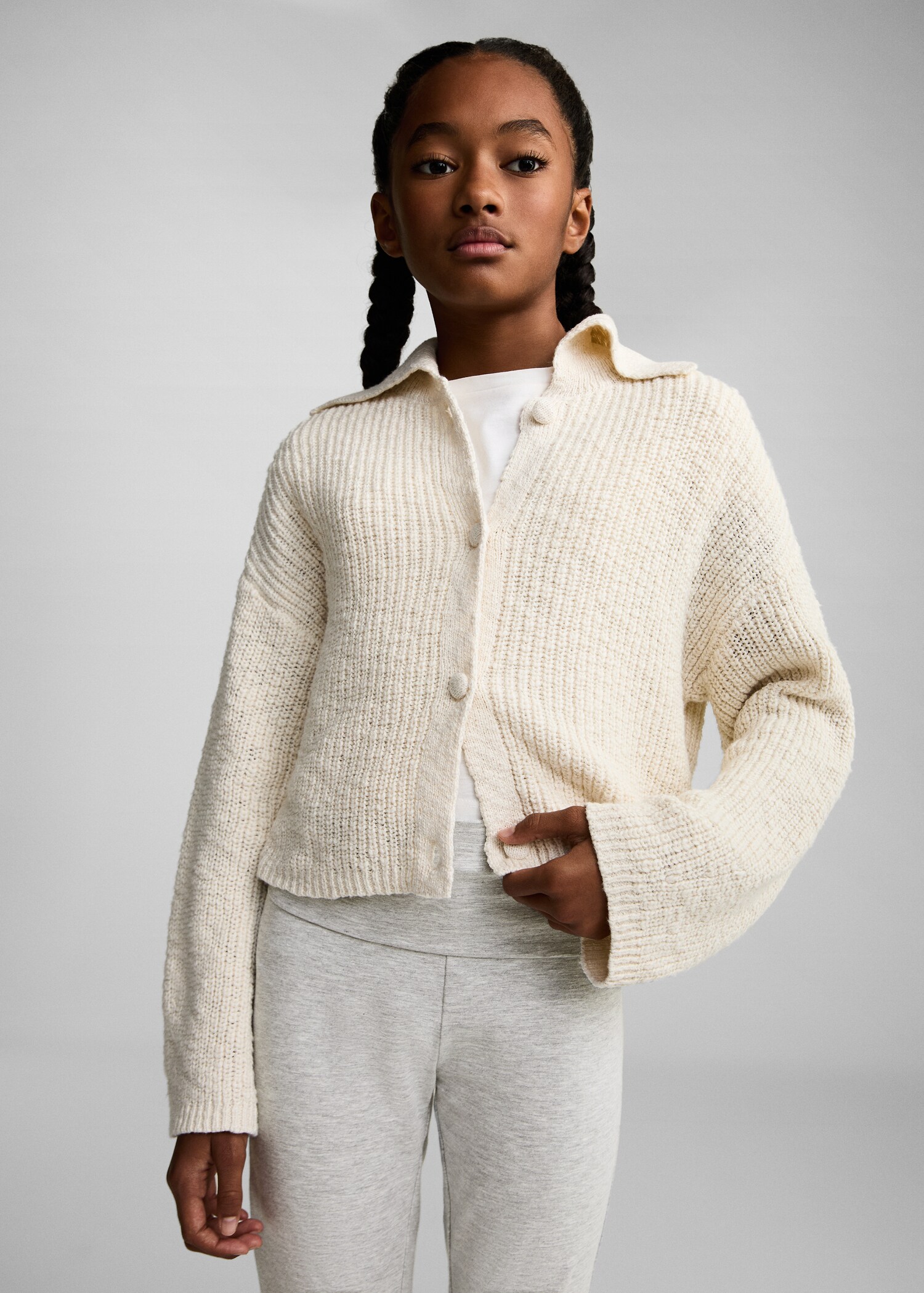 Utsvängda leggings - Bild av mittparti