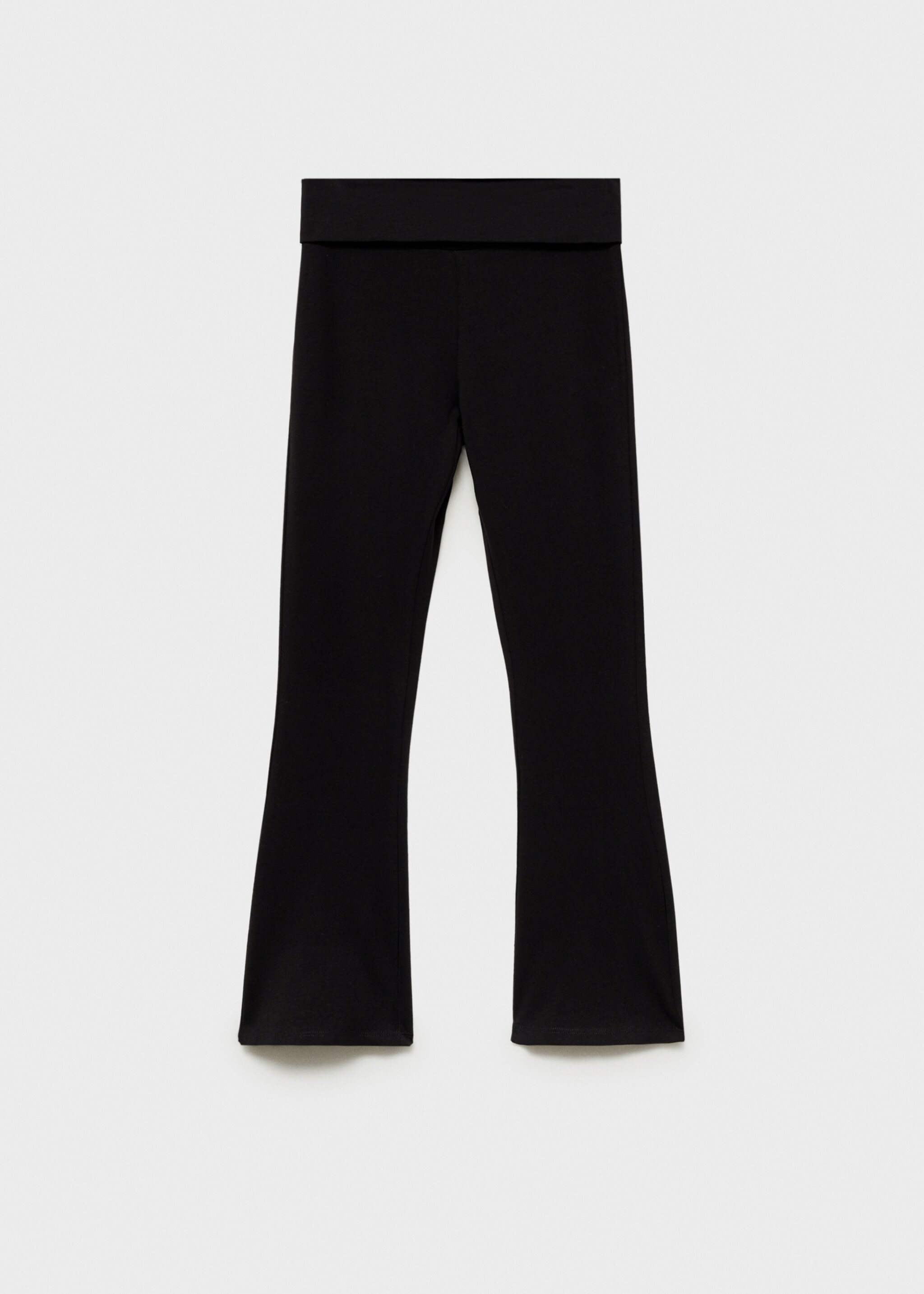 Utsvängda leggings - Artikel utan modell, Svart. Ref: 87060621-00.