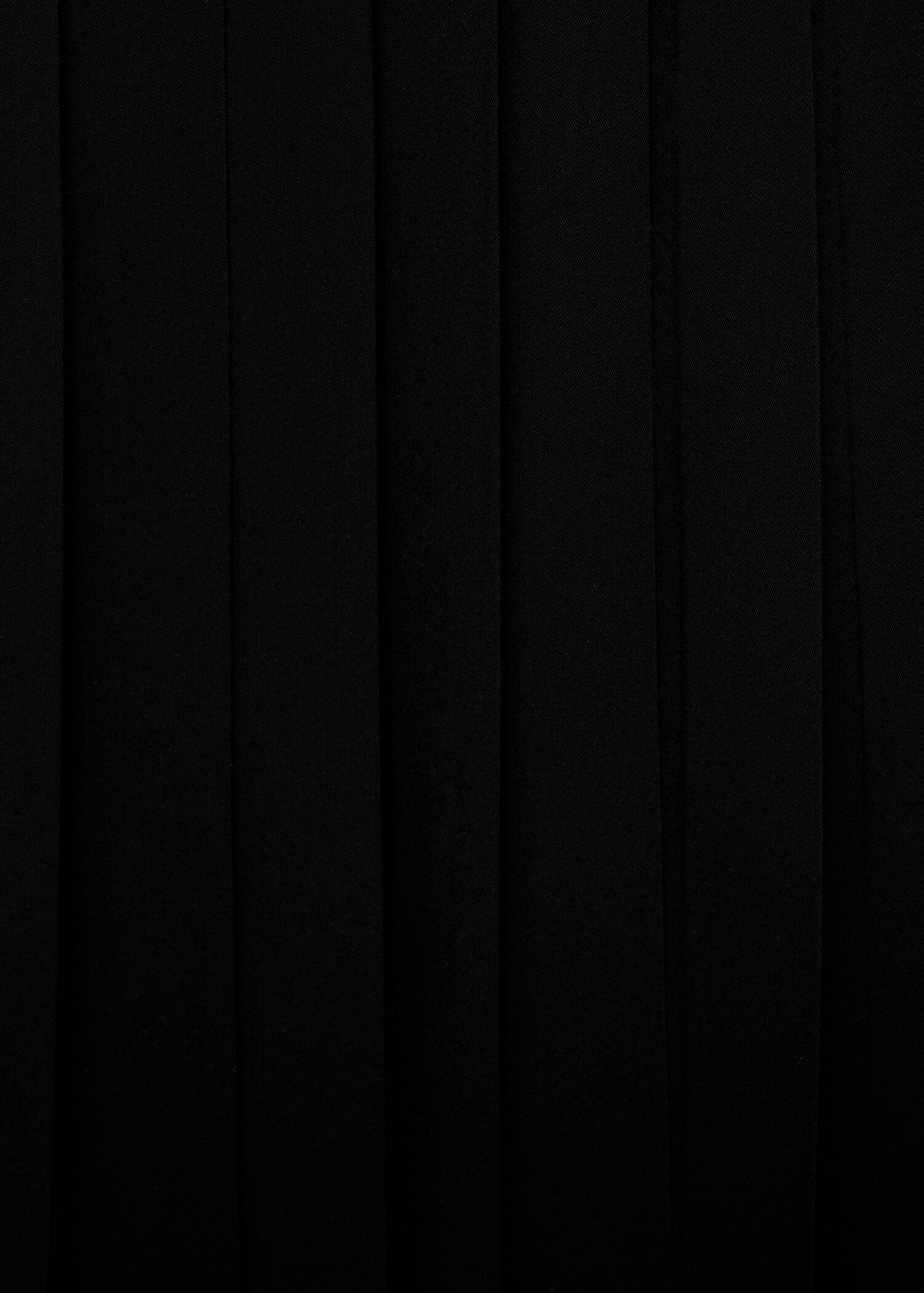 Double-belted pleated skirt - Details of the article 0