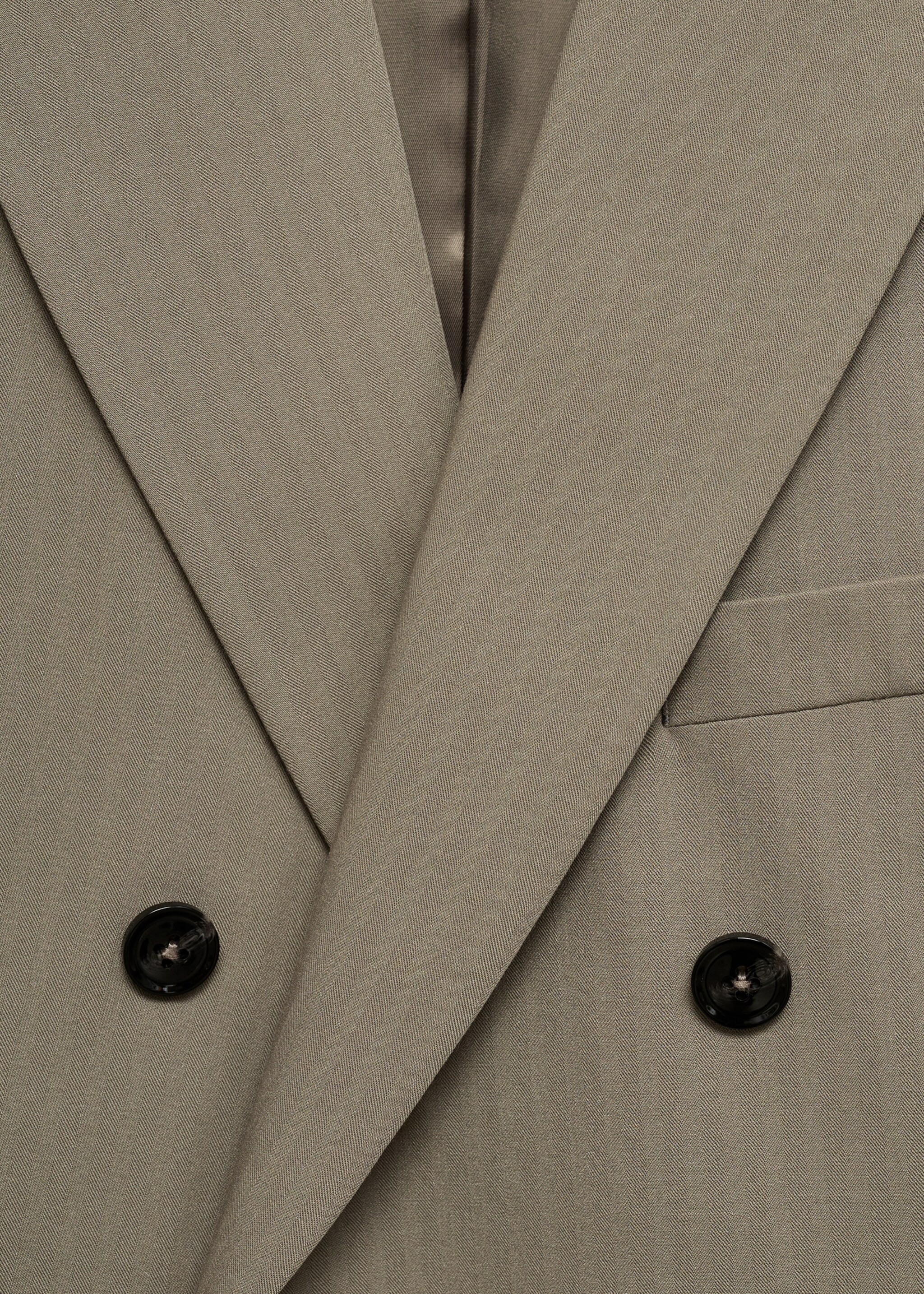 Zweireihiges Slim-Fit-Sakko Mónaco - Detail des Artikels 8, Beige. Ref: 87060627-00.