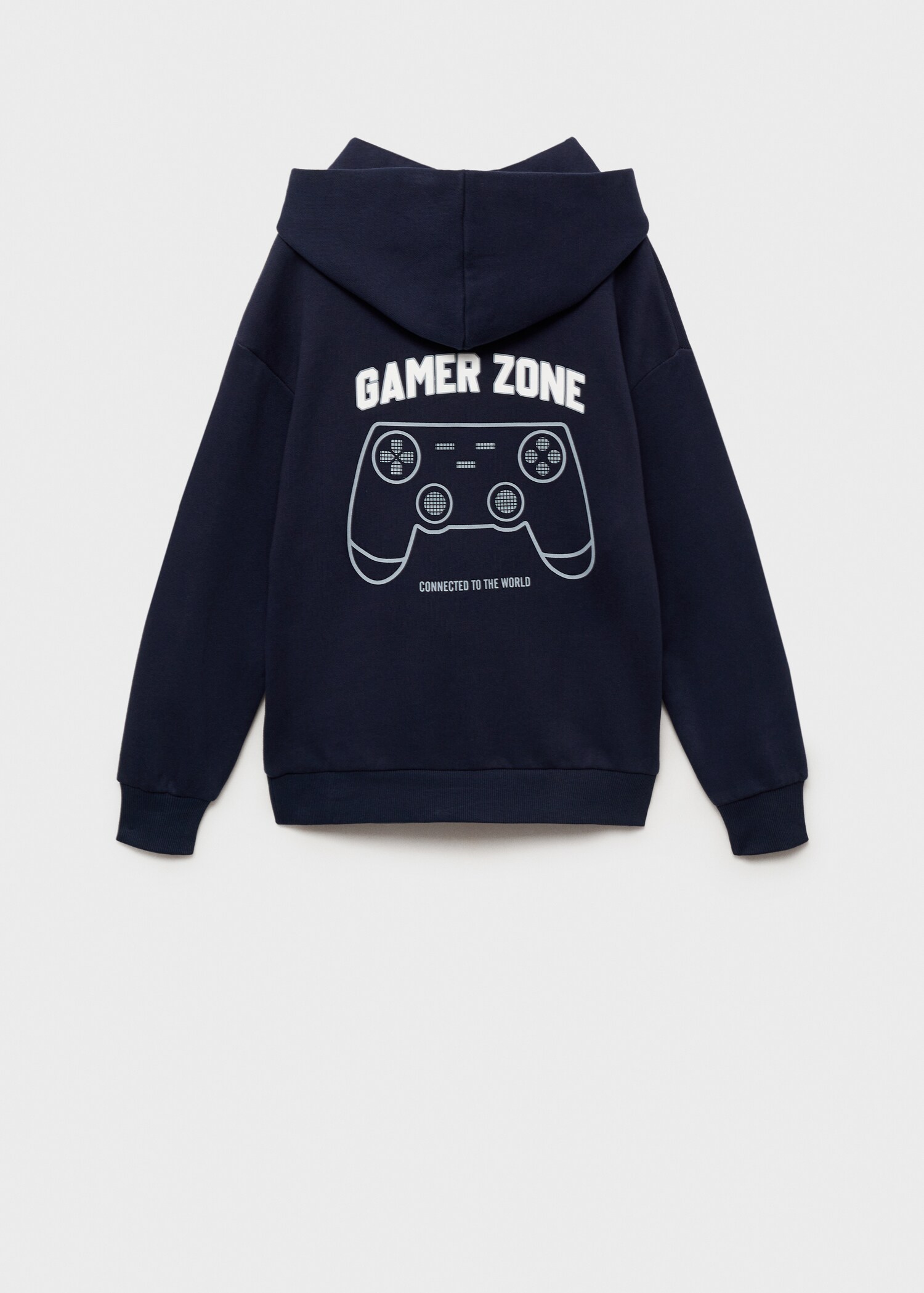 Printed hoodie - Reverse of the article