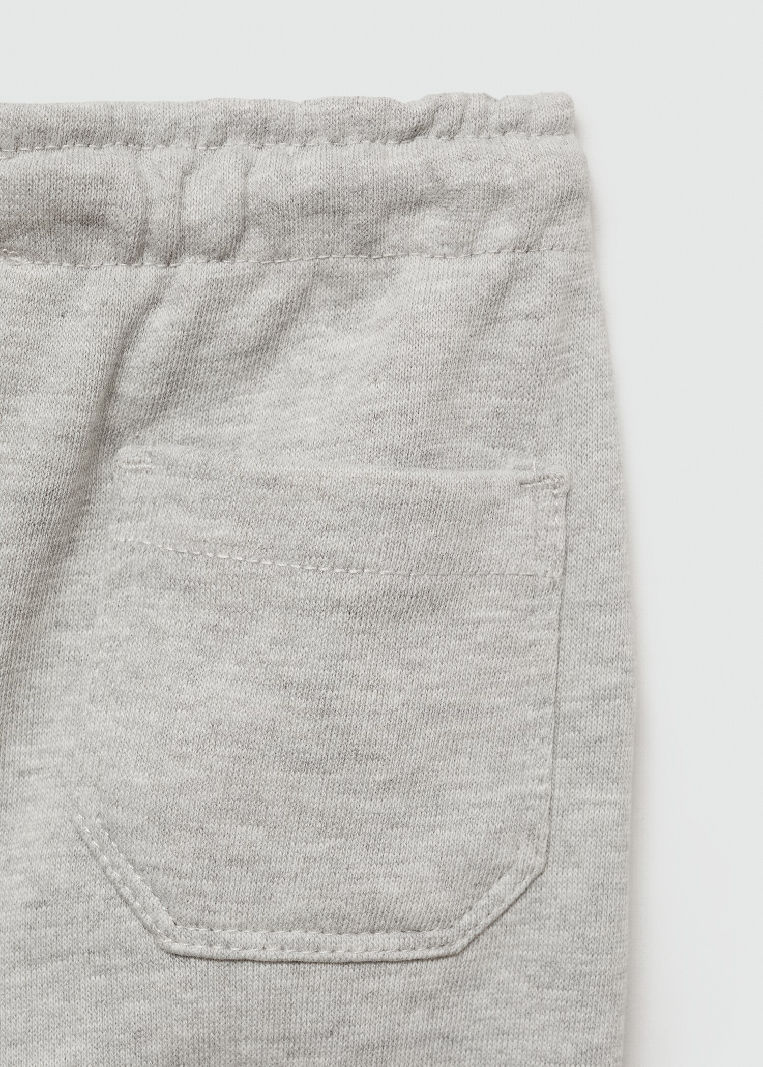 Cotton jogger-style trousers - Details of the article 0