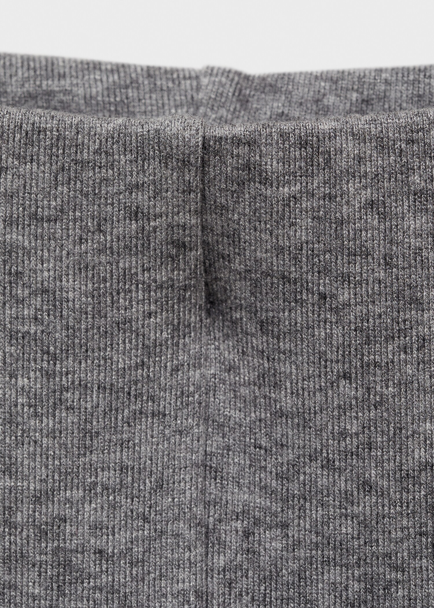 Straight knitted trousers - Details of the article 0
