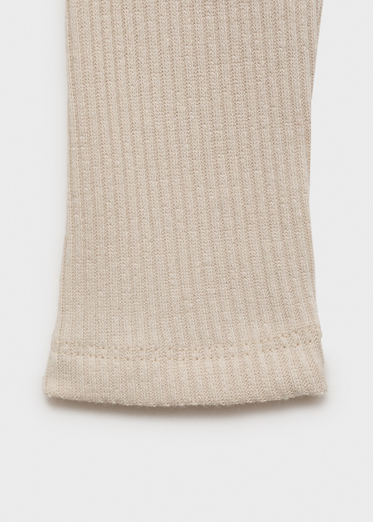 Ribbed  knit t-shirt - Details of the article 0