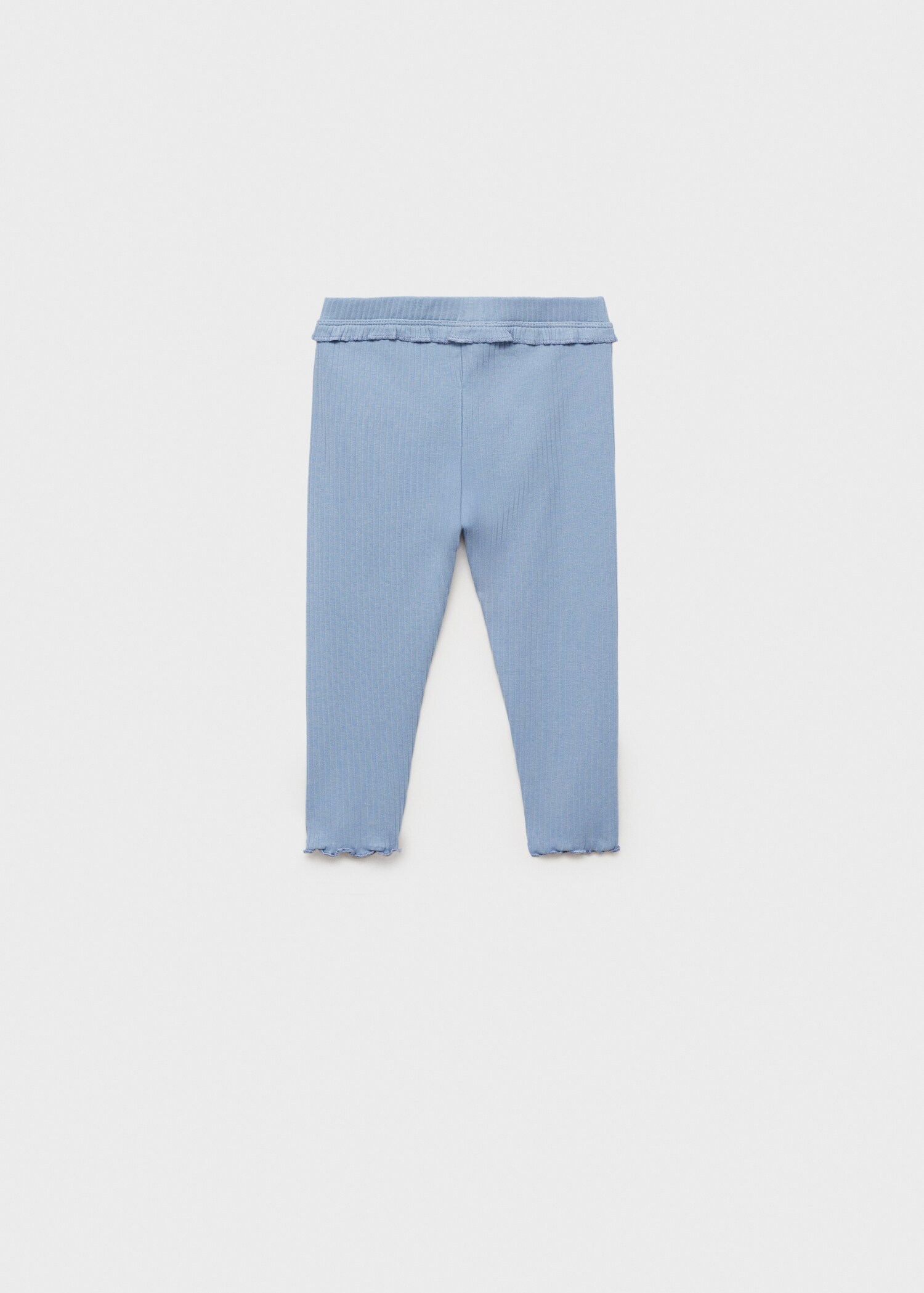 Leggings canalé cotó - Revers de l'article