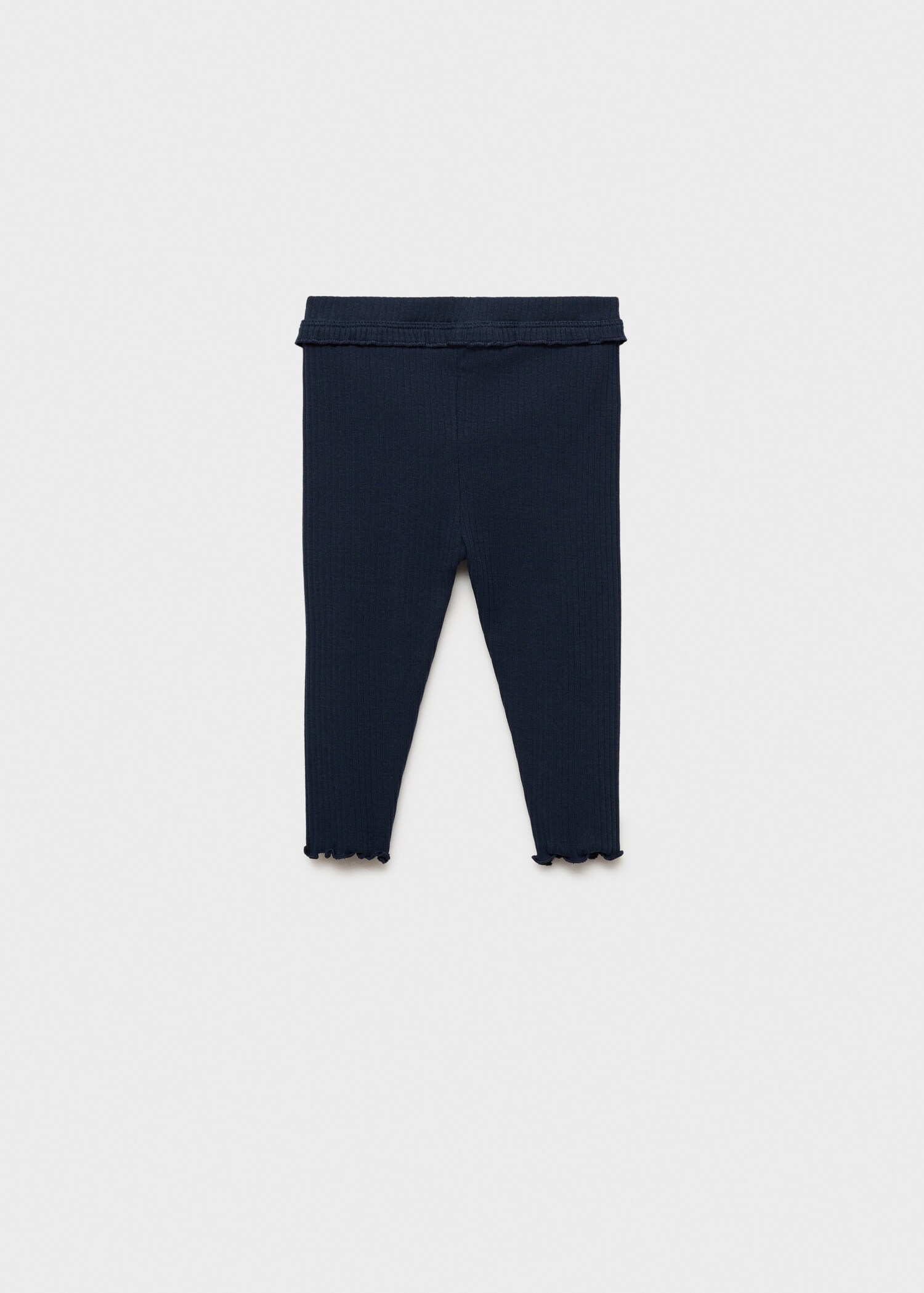 Leggings canalé cotó - Revers de l'article