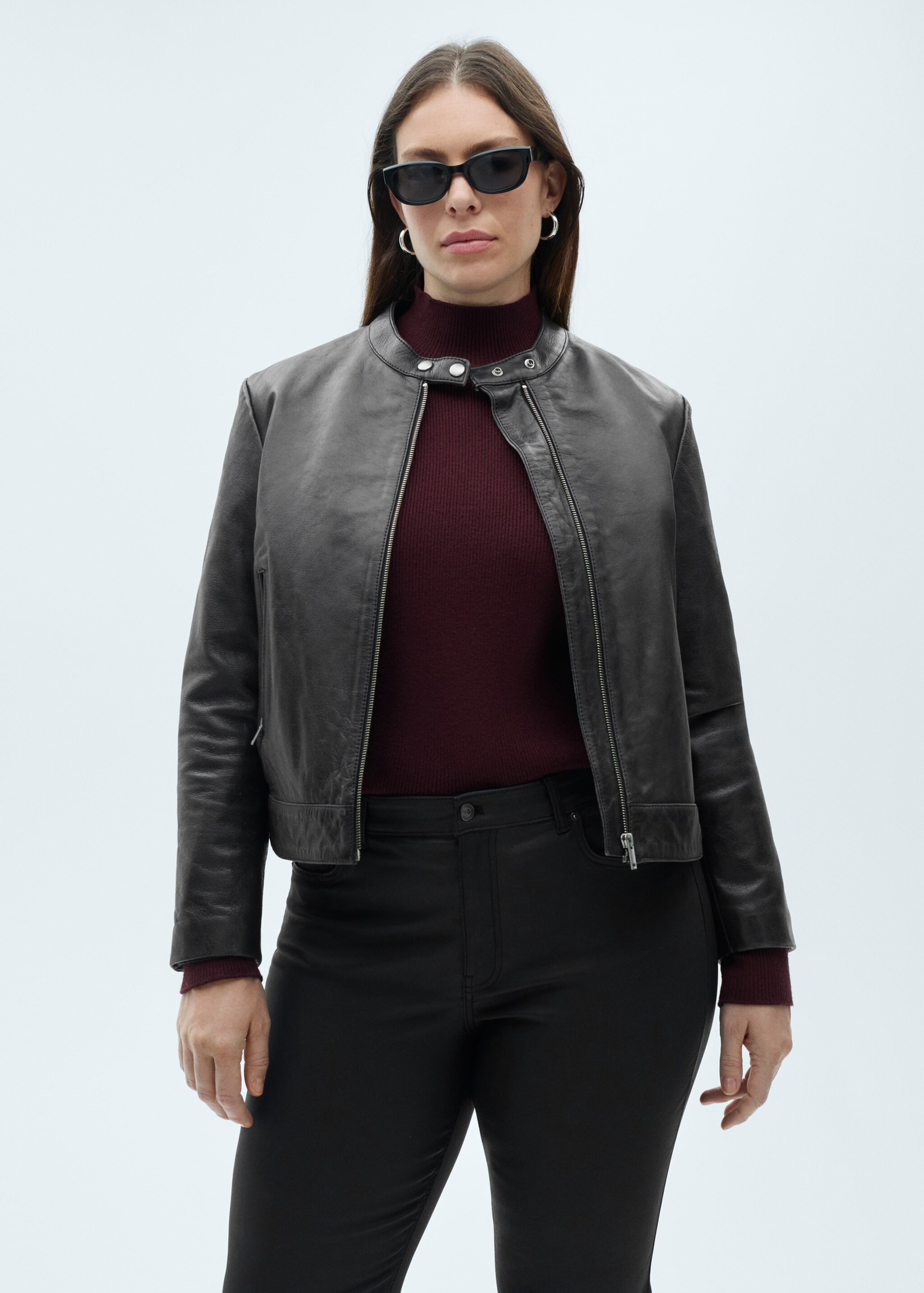 Vaxade jeans Sienna flare crop - Detaljer om artikeln 5, Svart. Ref: 87060643-00.