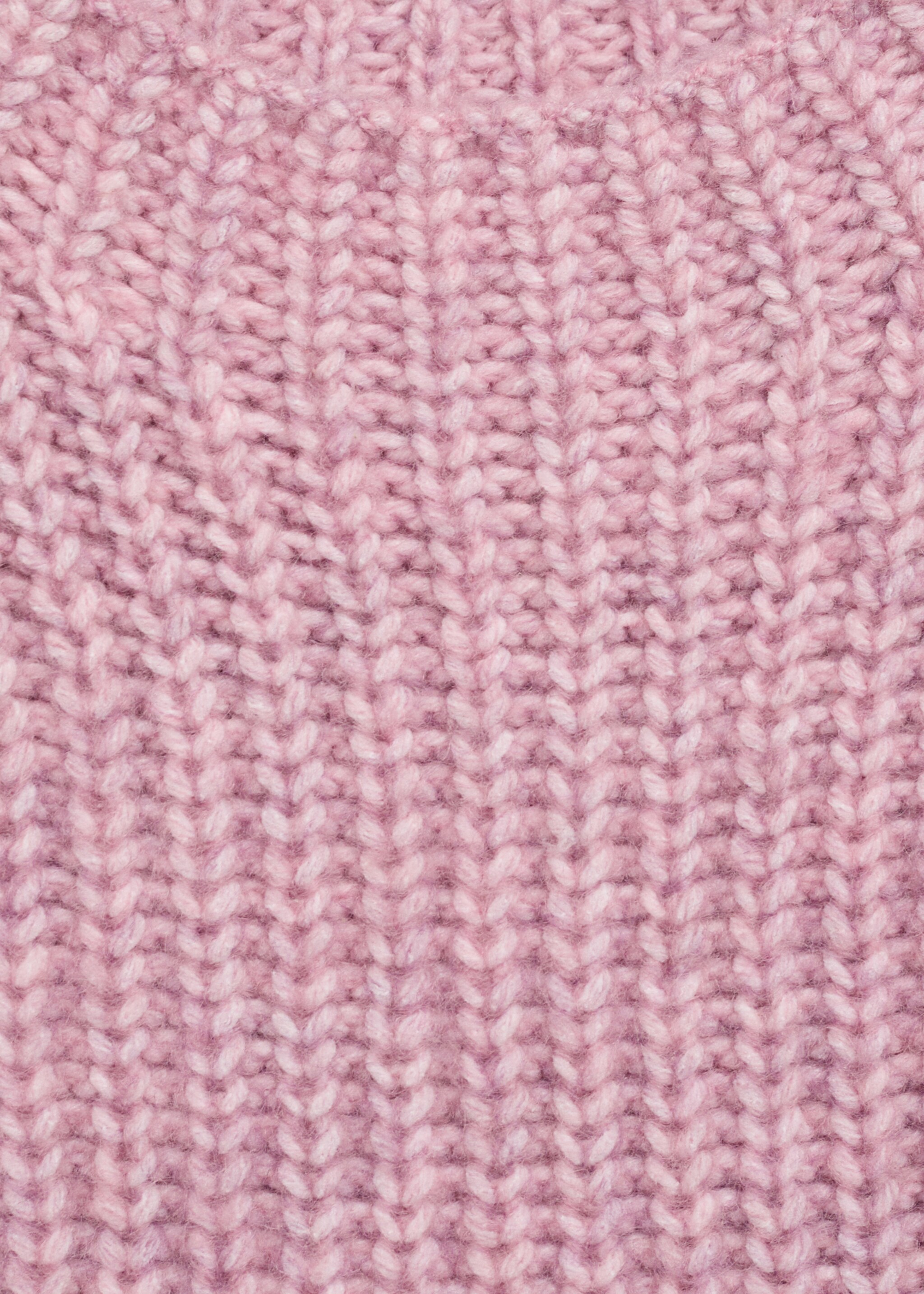Chunky-knit sweater - Details of the article 8, Pink. Ref: 87060647-00.