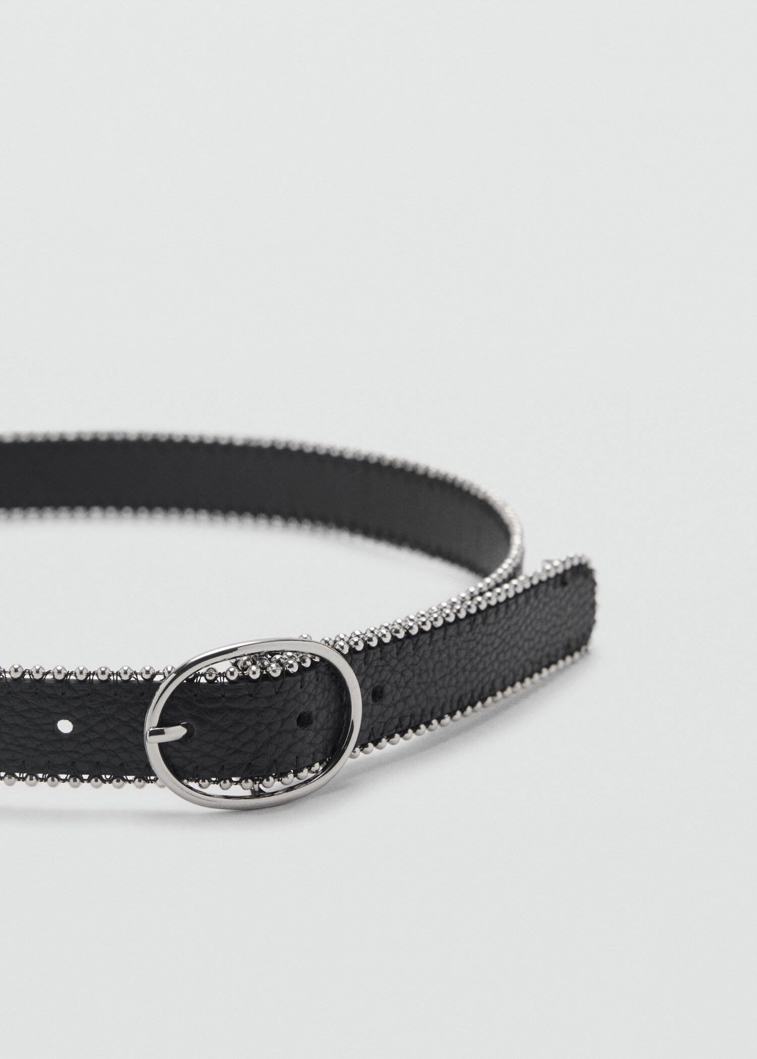 Schmaler Metallgürtel - Mittlere Ansicht