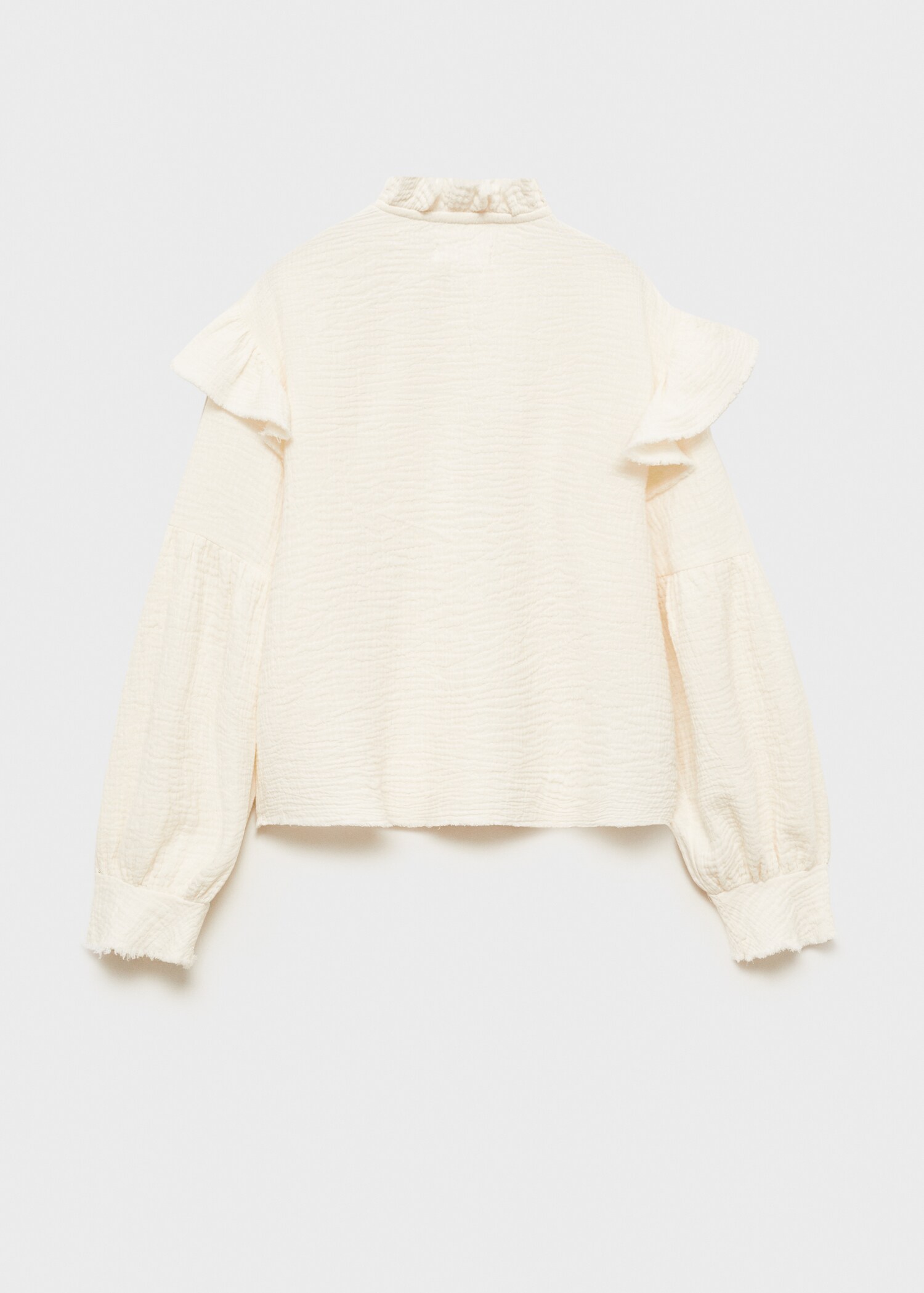 Blusa romántica bambula - Reverso del artículo