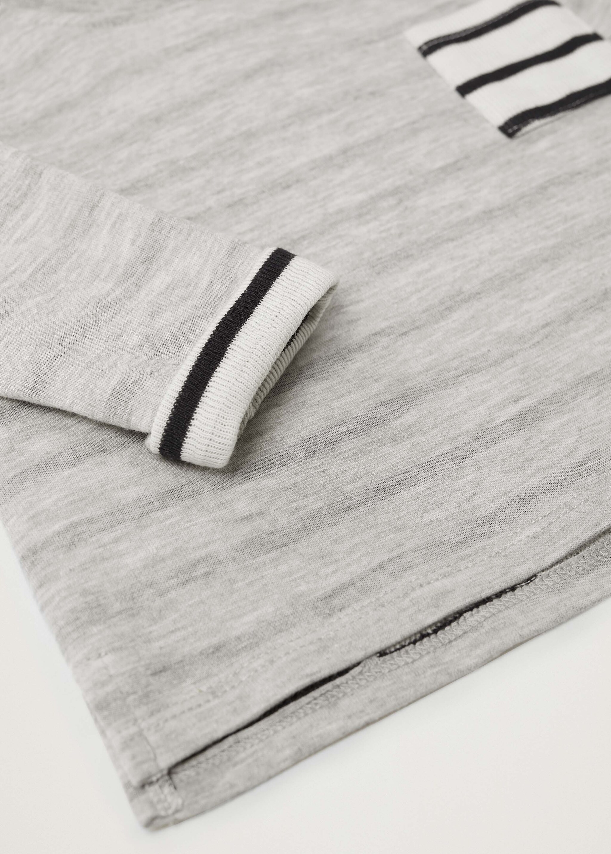 Sudadera bolsillos contraste - Detalle del artículo 8