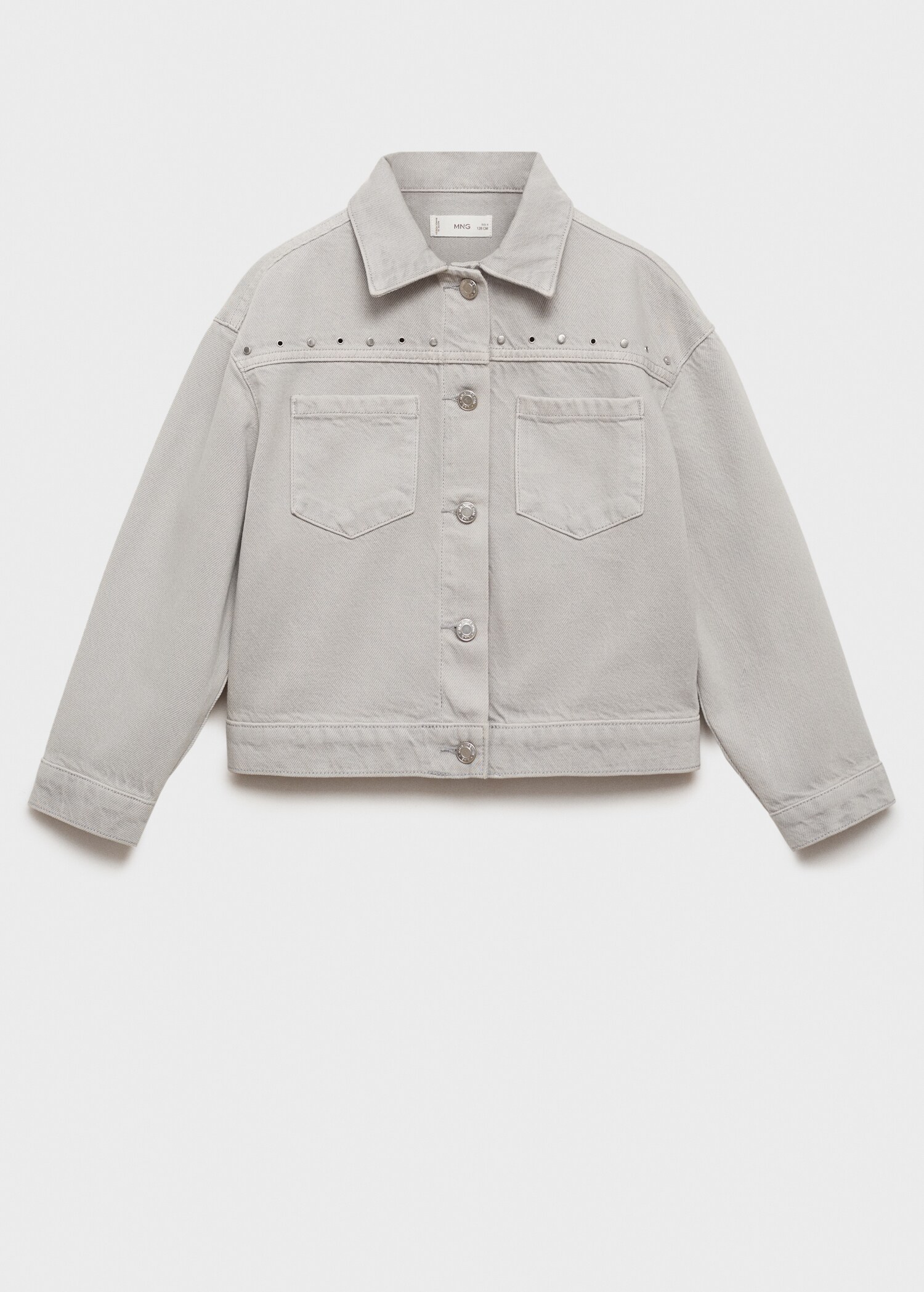 Jeansjacke mit Nieten - Artikel ohne Model