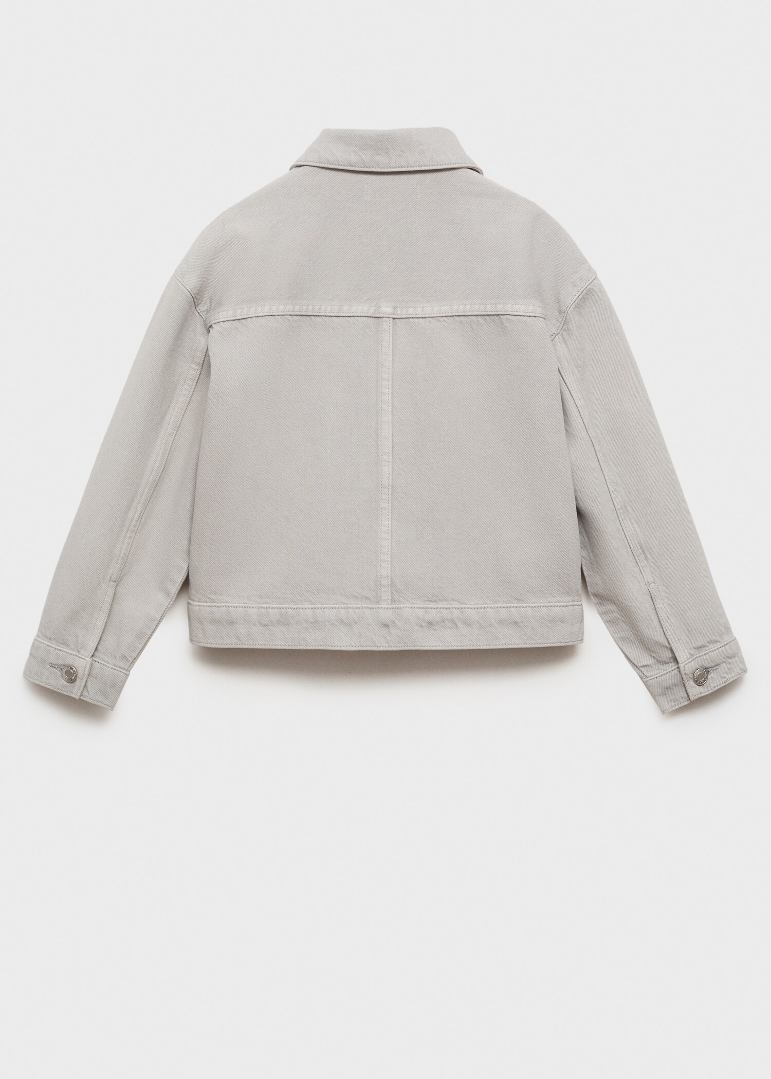 Jeansjacke mit Nieten - Rückseite des Artikels