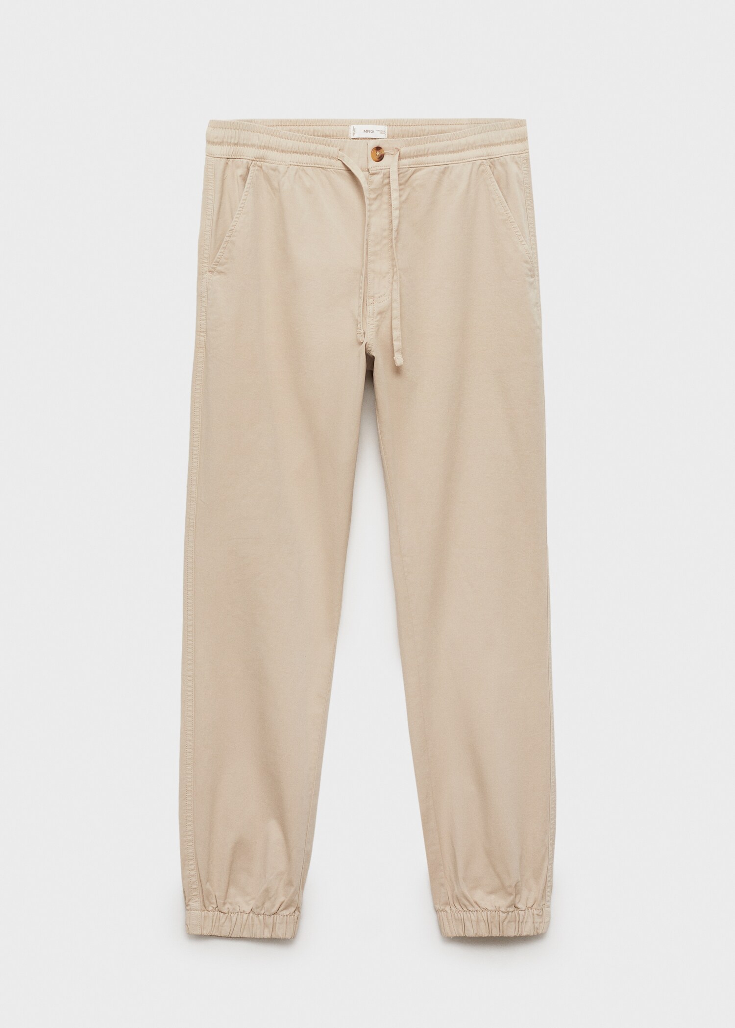 Cotton jogger trousers with pockets - Article without model