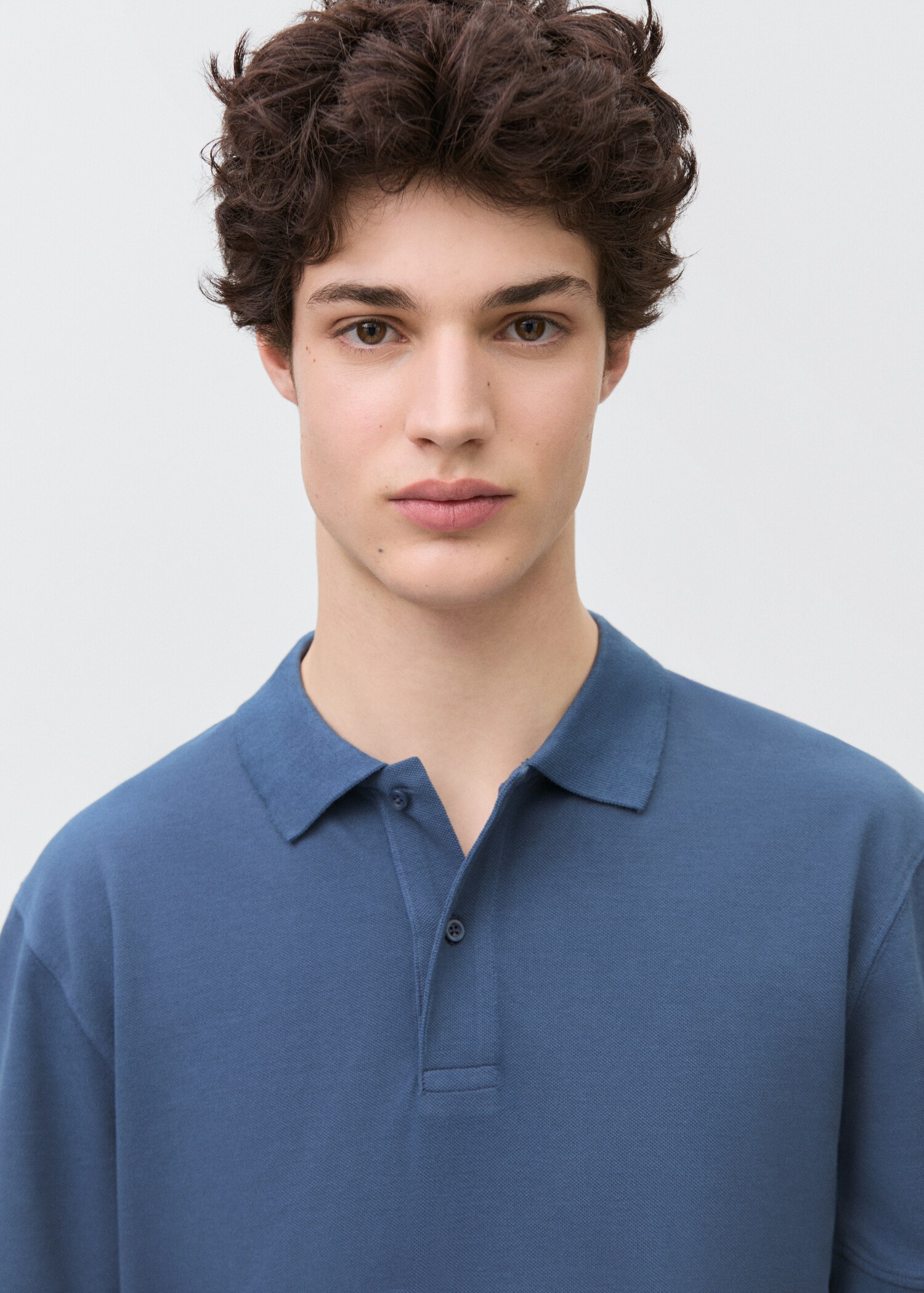 Polohemd aus Baumwollpikee - Detail des Artikels 1