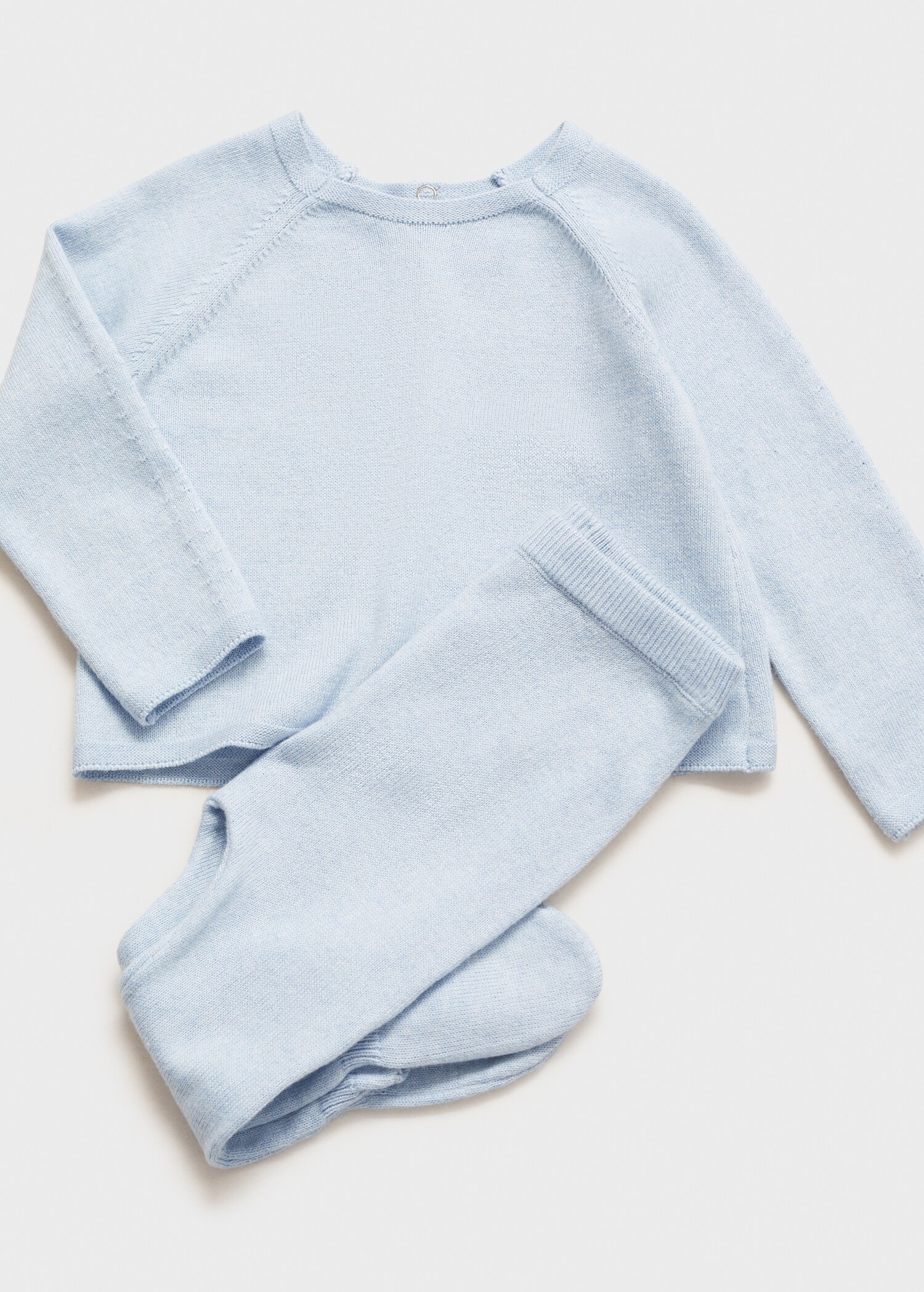 Cotton footed trousers - Details of the article 0