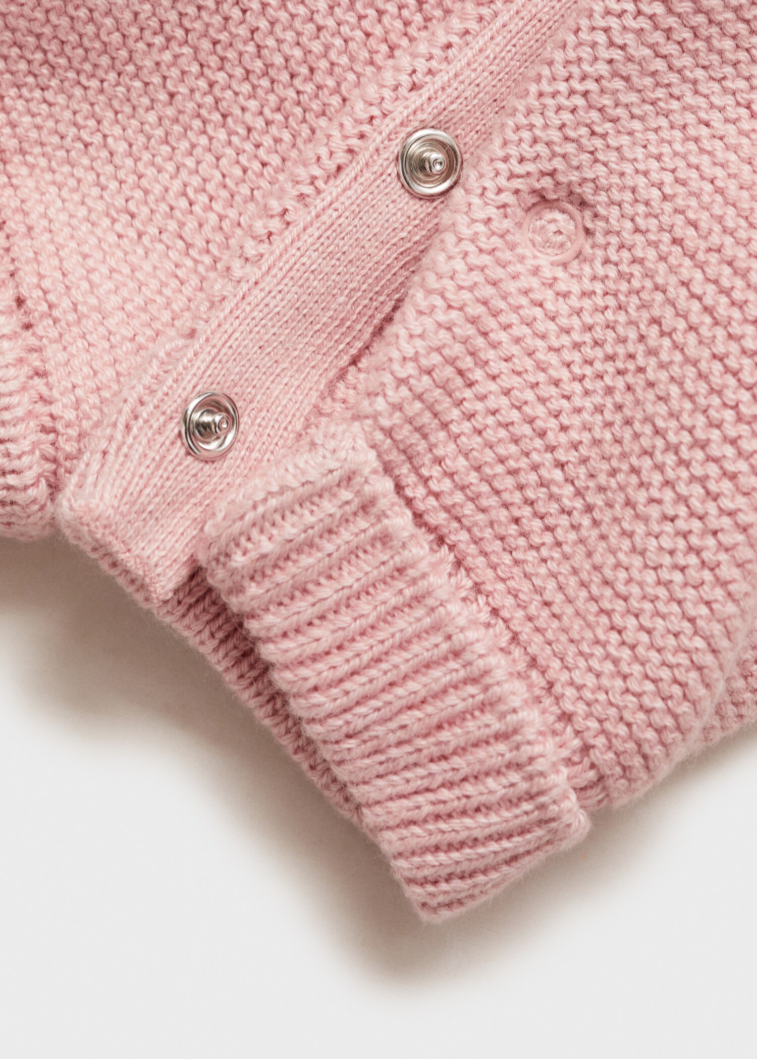 Cotton knit dungarees - Details of the article 0