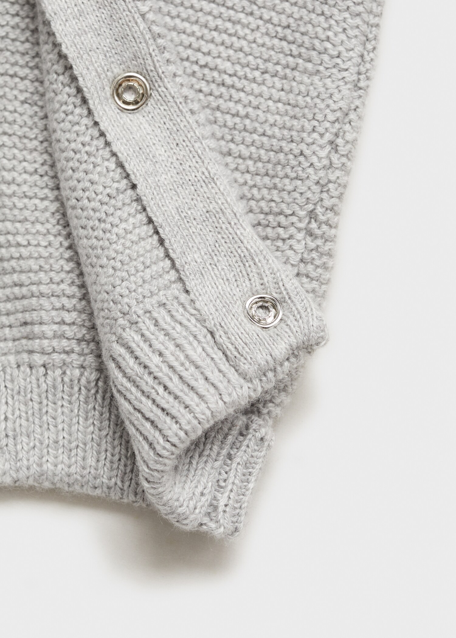 Cotton knit dungarees - Details of the article 0