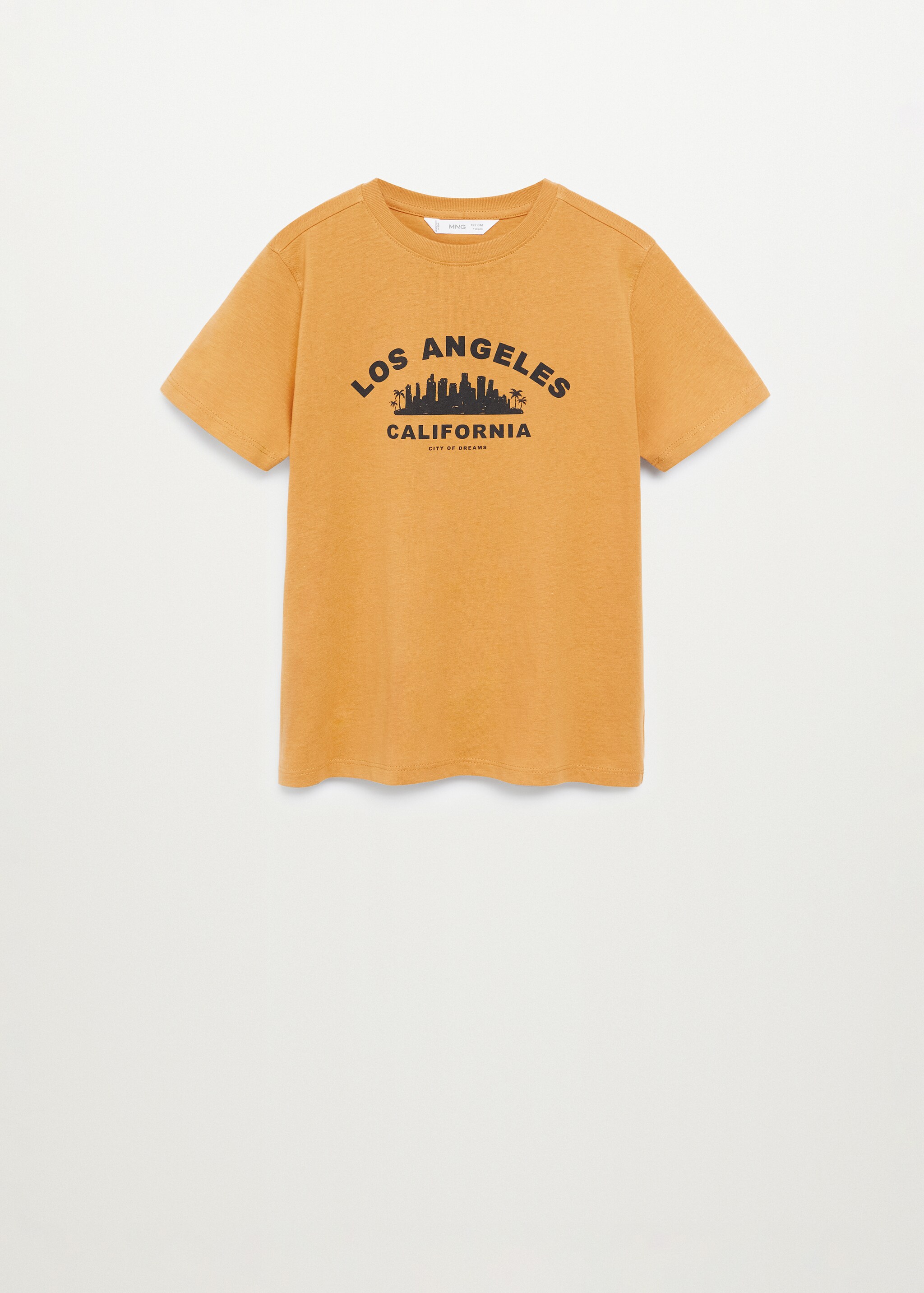 Organic printed cotton t-shirt - Article without model