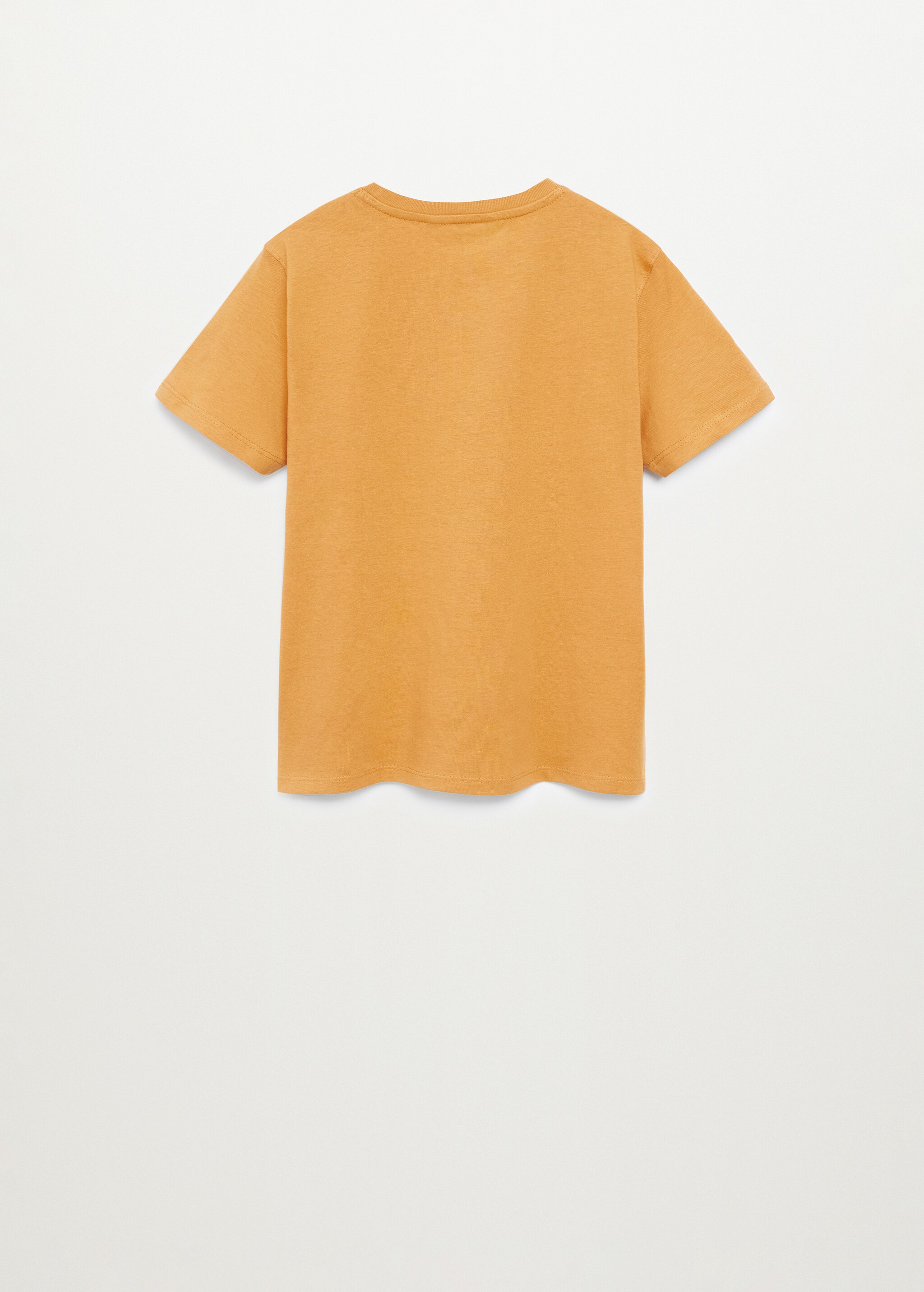 Organic printed cotton t-shirt - Reverse of the article